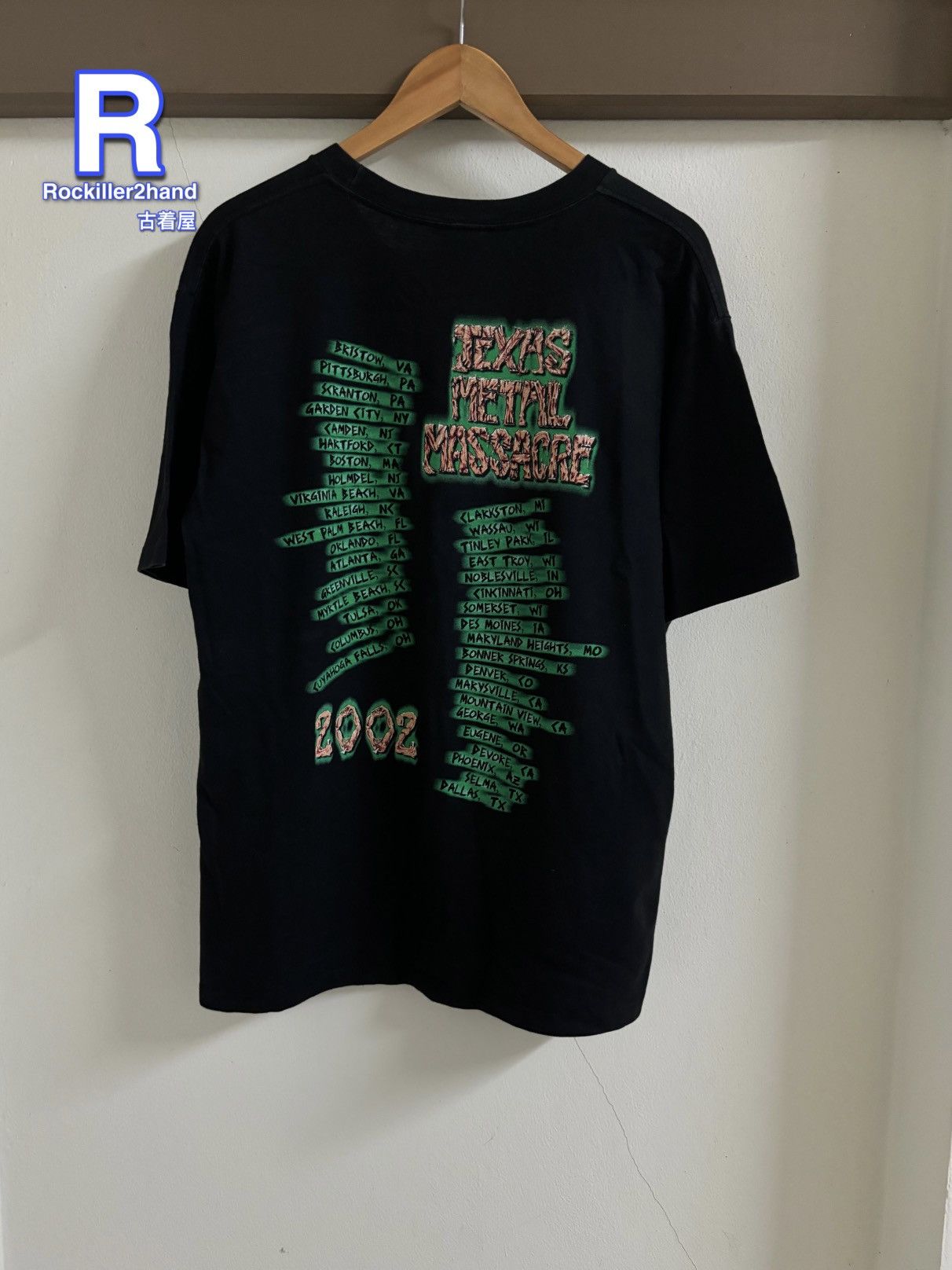 Vintage Vintage 2002 y2k Drowning Pool Tee Size US L / EU 52-54 / 3 - 4 Thumbnail