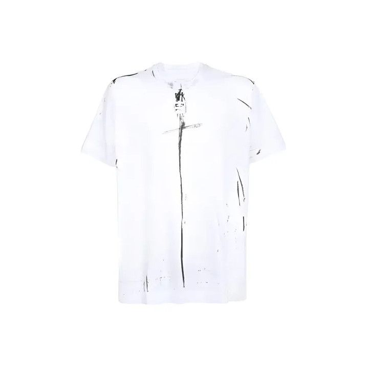 Givenchy Givenchy Men's Pattern Print Crew Neck T-Shirt Size US XXL / EU 58 / 5 - 1 Thumbnail