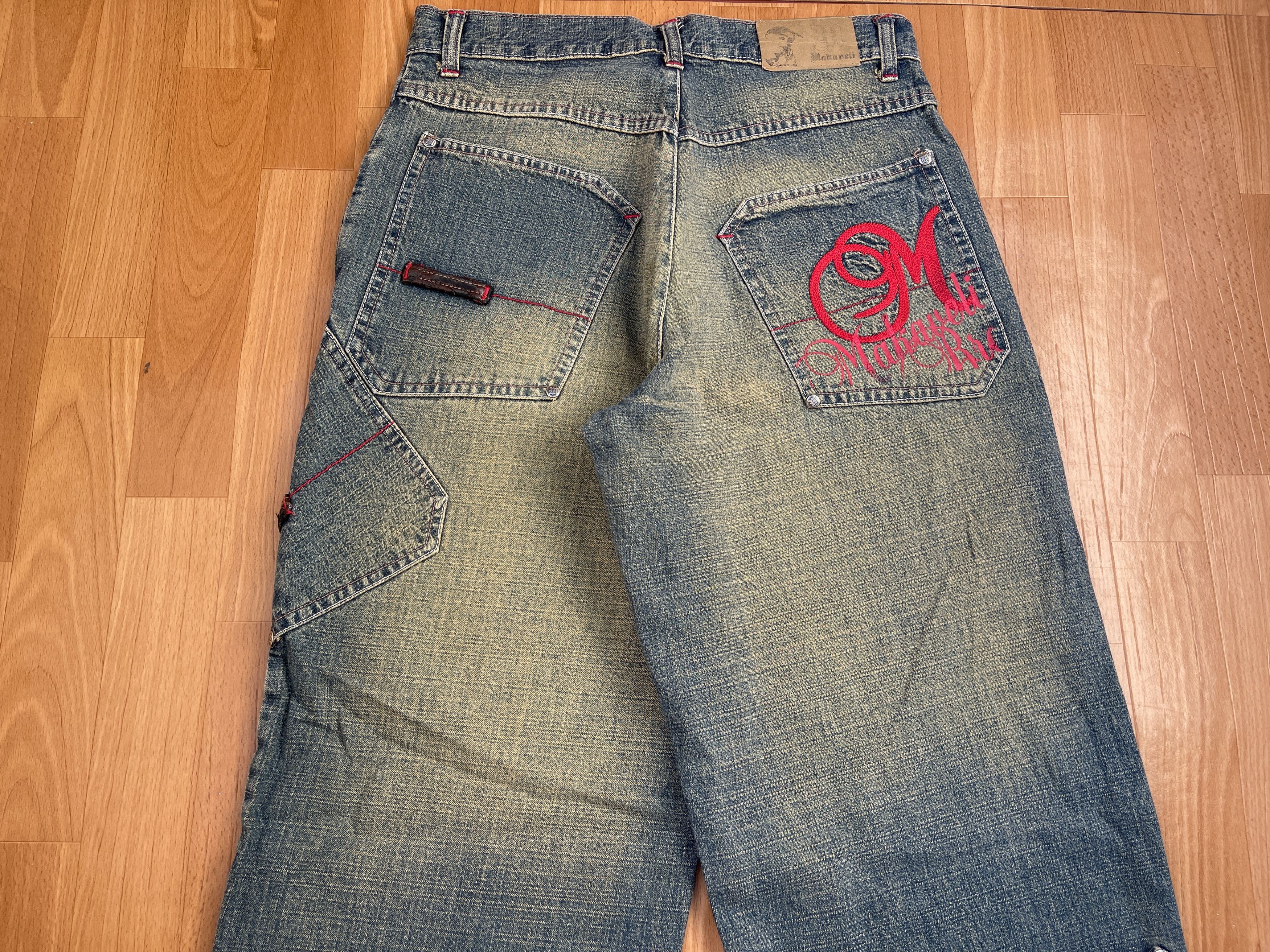 Makaveli MAKAVELI BRANDED jeans, 2Pac, Tupac vintage baggy hip hop 30 Size US 30 / EU 46 - 10 Thumbnail