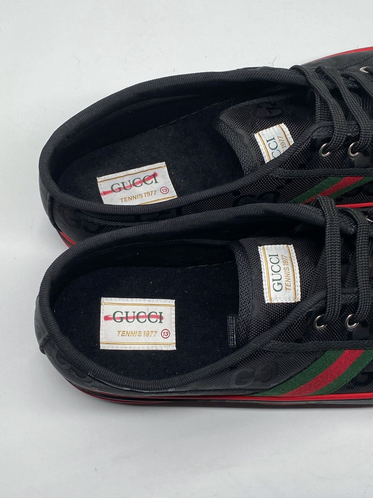 Gucci Gucci Men's Gucci Tennis 1977 Sneaker size 13/us size 14 Size US 14 / EU 47 - 8 Thumbnail
