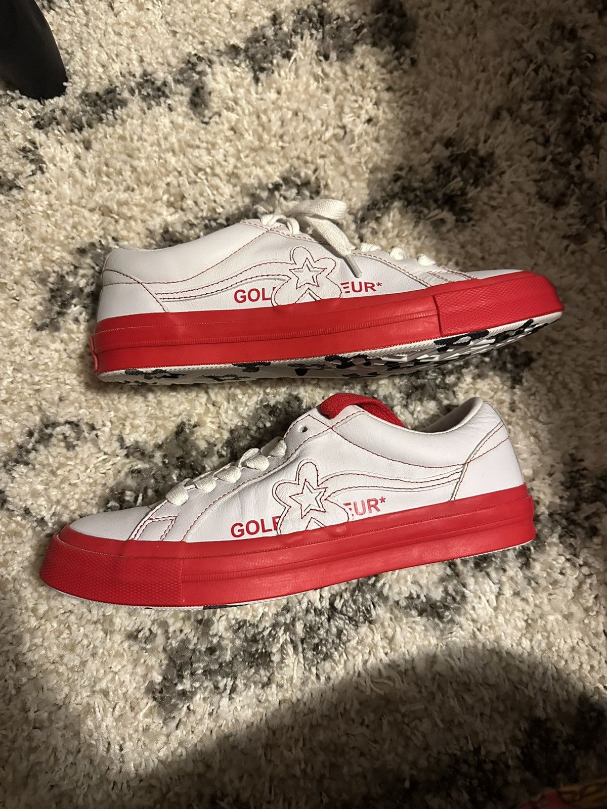 Converse × Golf le Fleur Golf Le Fleur Ox “Racing Red” Size US 8 / EU 41 - 1 Thumbnail