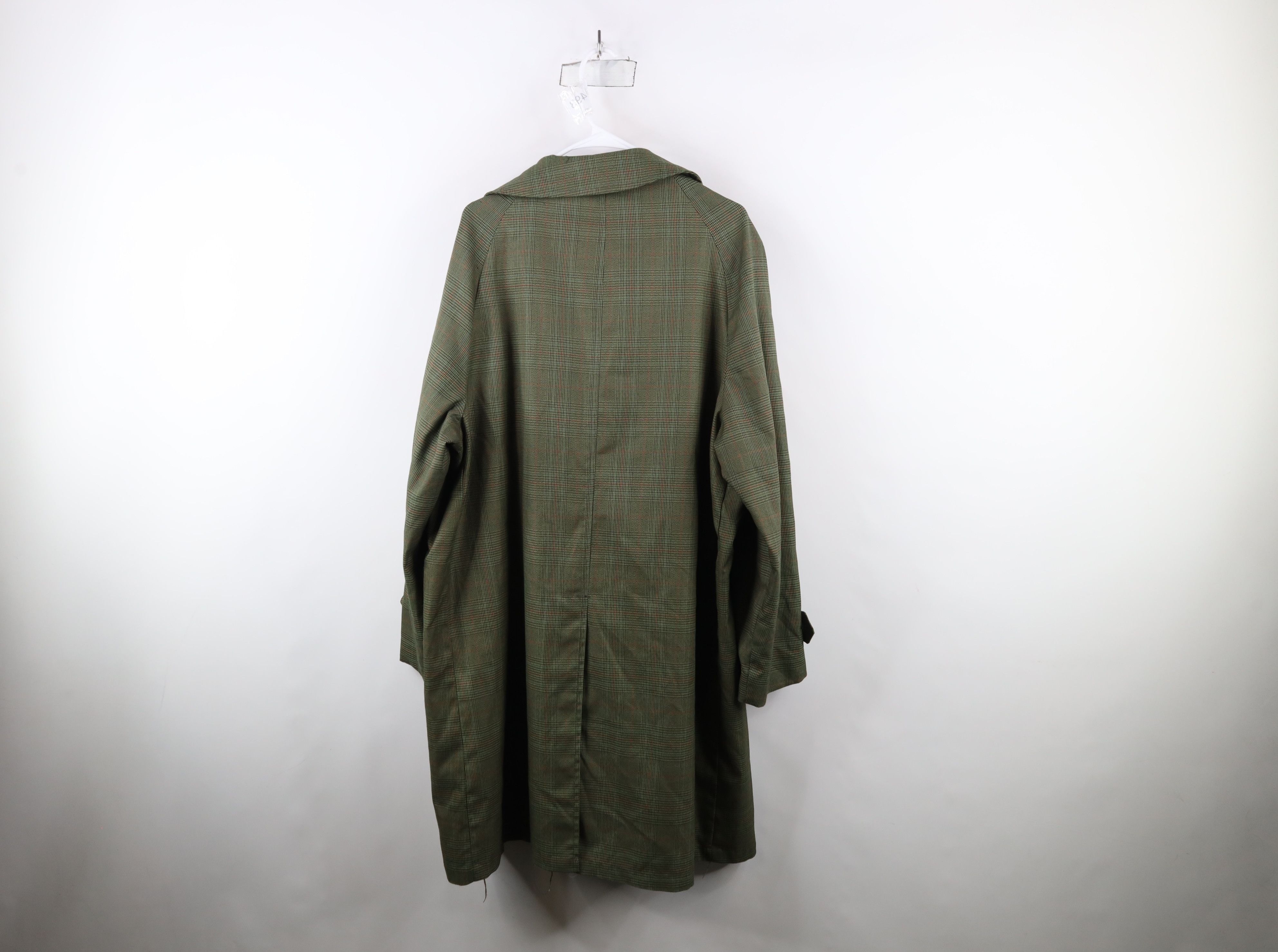 Vintage Vintage 60s 70s Streetwear Button Trench Coat Jacket USA Size US XXL / EU 58 / 5 - 11 Thumbnail