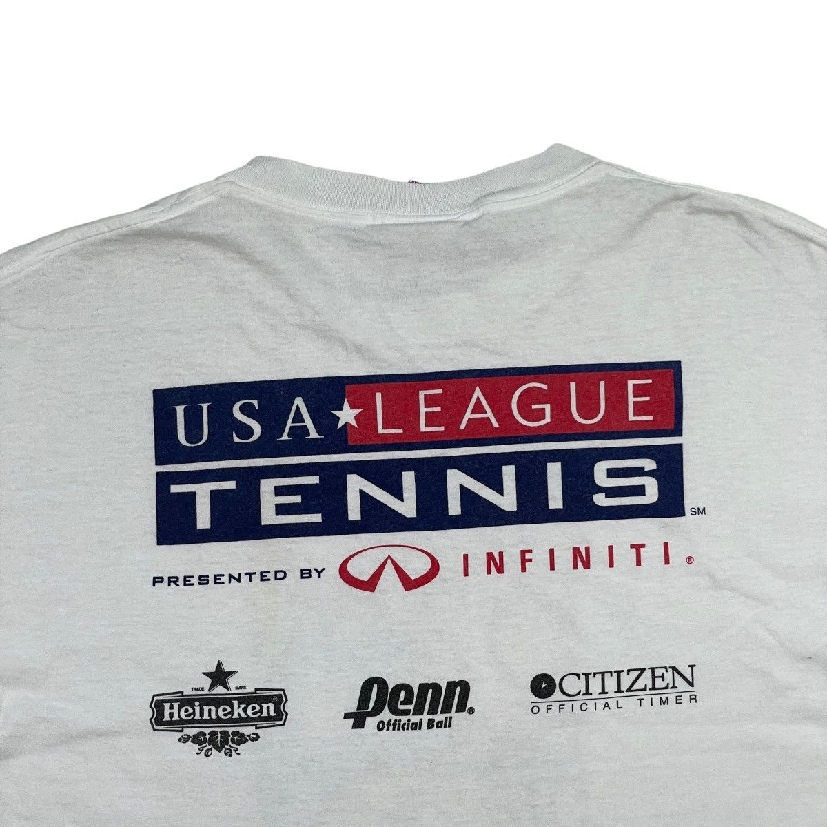 Heineken Vintage 2000 USA League Tennis Tee Size US L / EU 52-54 / 3 - 10 Thumbnail