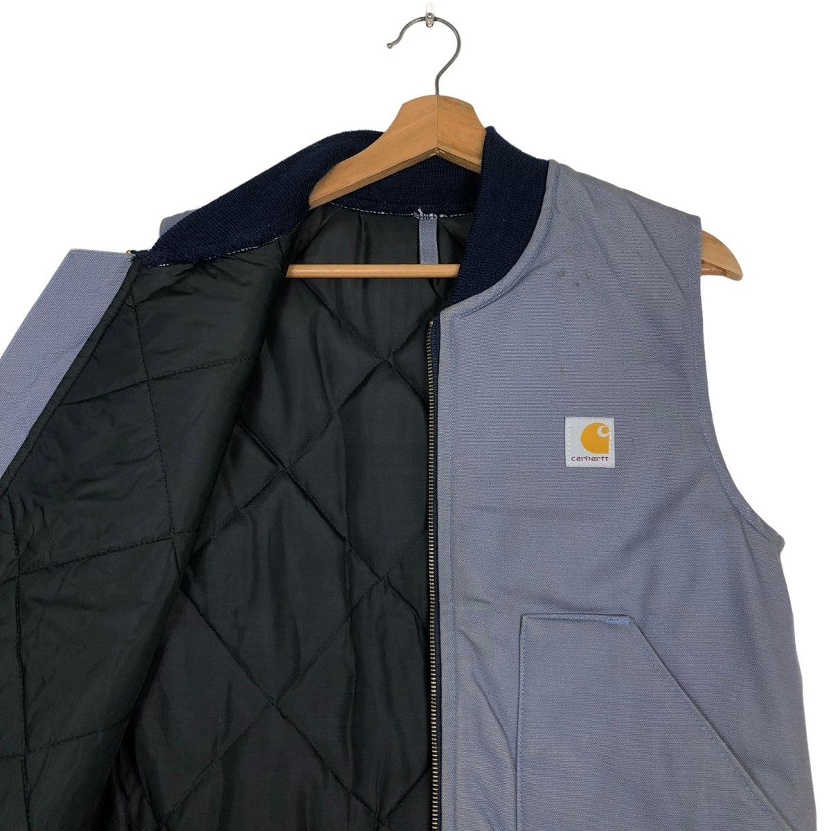 Carhartt 🔥VQ188 VINTAGE DETROIT CHORE JACKET CARHARTT MADE IN USA Size US S / EU 44-46 / 1 - 12 Thumbnail