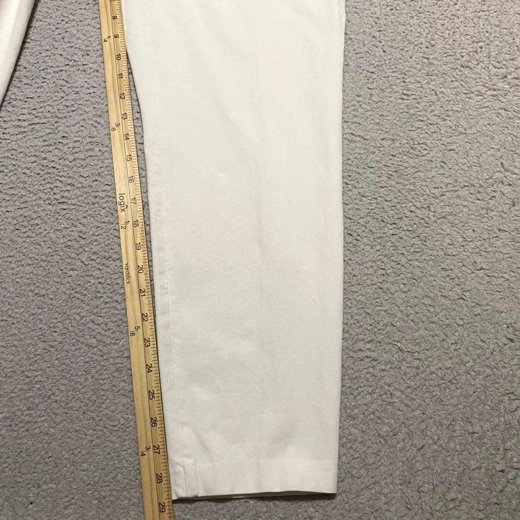 Talbots Talbots Womens 18 Tall Pants White Light Wash Skinny Ankle Pull On Chino Pants White Skinny 18 Tall Talbots Mens? Size 25" / US 0 / IT 36 - 6 Thumbnail
