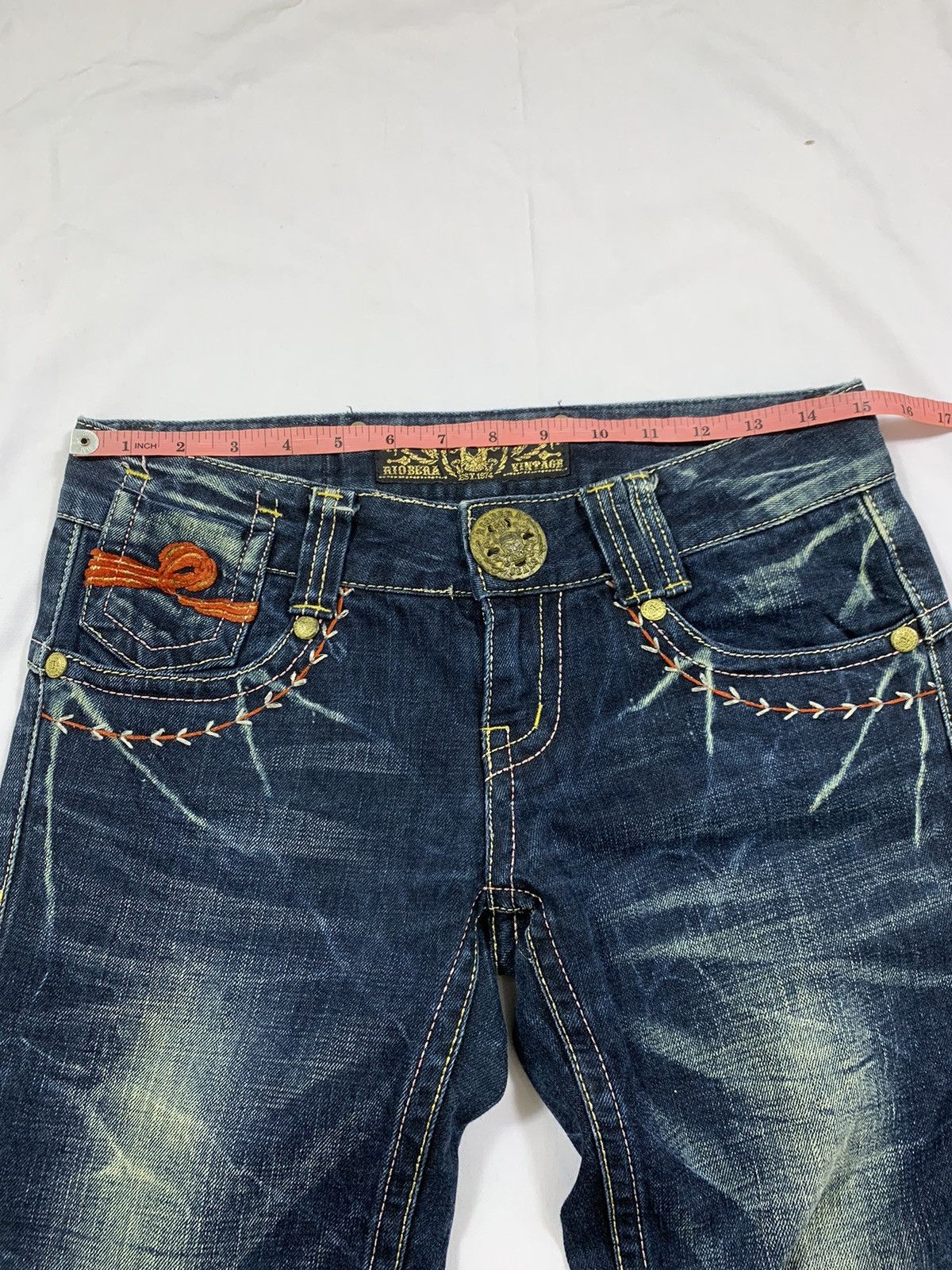 Tornado Mart Sick Flared Japanese Riobera Jeans Lgb tornado Ifsix style Size US 29 - 7 Thumbnail