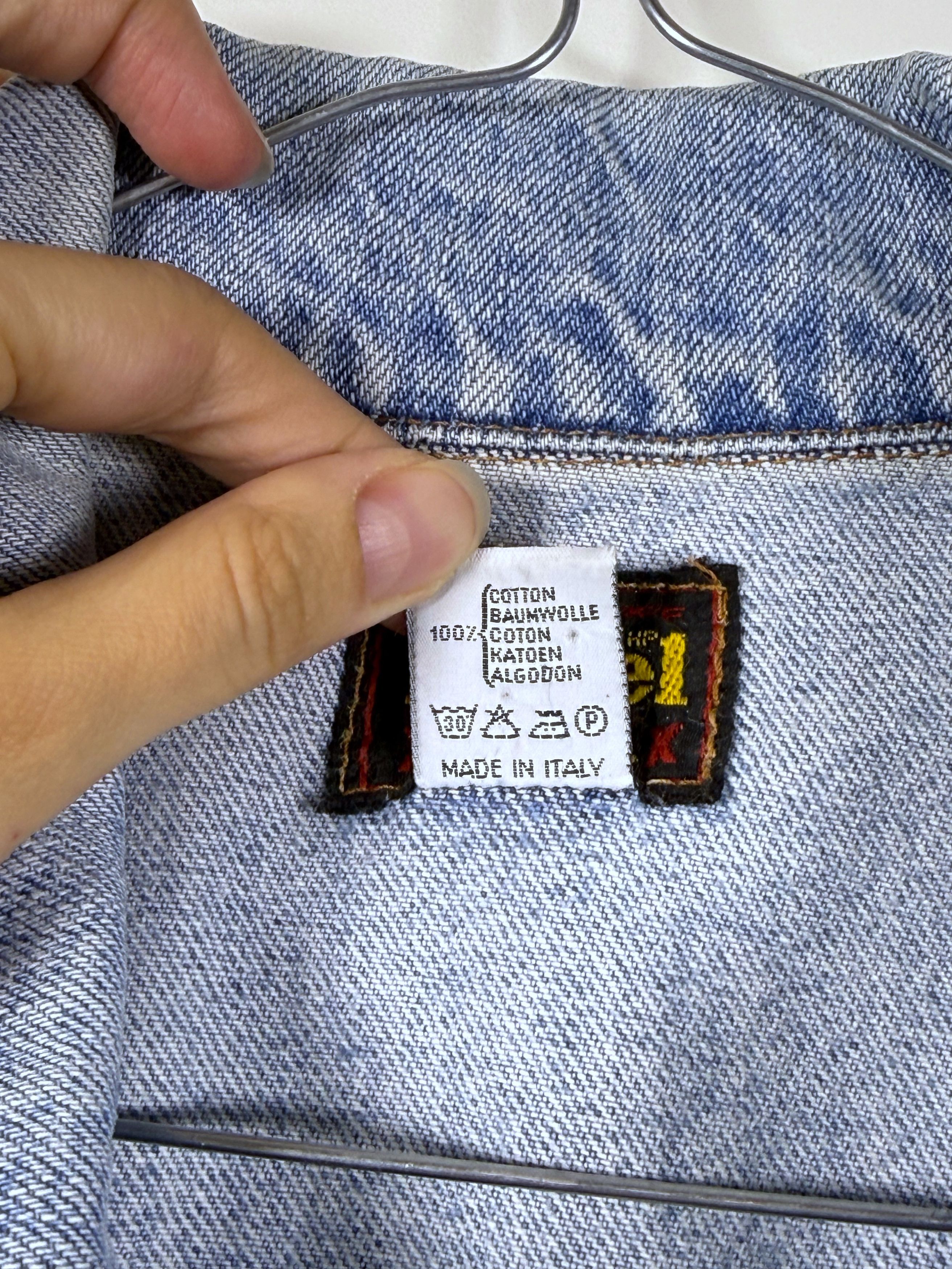 Diesel Vintage Men's Diesel Made In Italy Denim Vest (XXL) Size US XXL / EU 58 / 5 - 4 Thumbnail