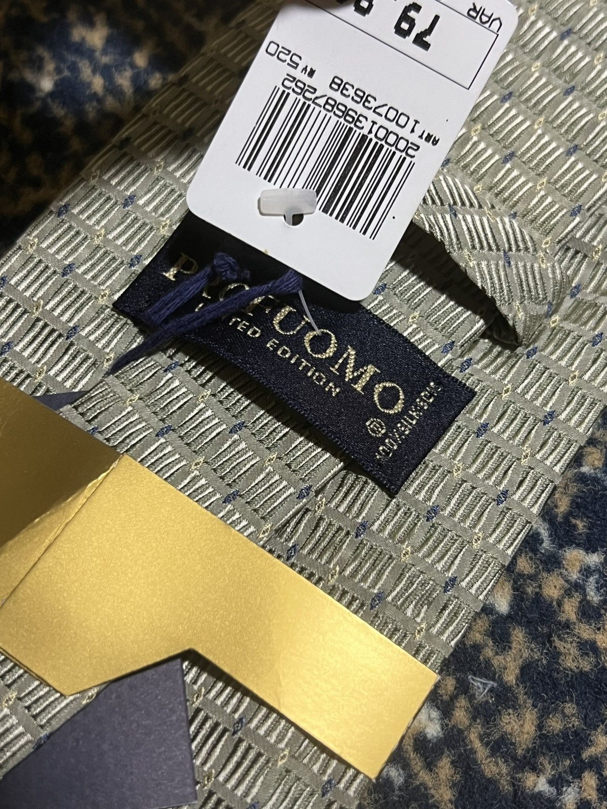 Other Profuomo limited edition tie 100% Silk Tie fashion new Size 40 - 7 Thumbnail