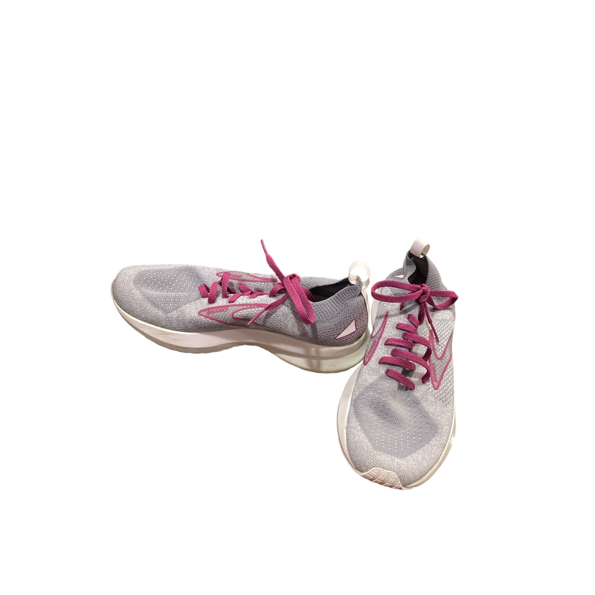 Brooks Brooks Levitate 5 Stealth wms gray pink walk run sneakers sz Size US 7.5 / IT 37.5 - 2 Thumbnail