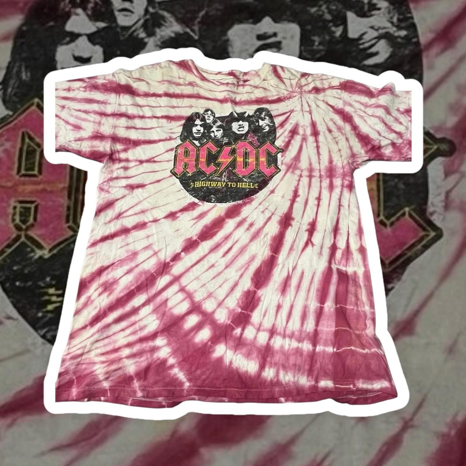 AC/DC AC/DC Tie-Dye T-Shirt - Highway to Hell Size US XL / EU 56 / 4 - 1 Thumbnail