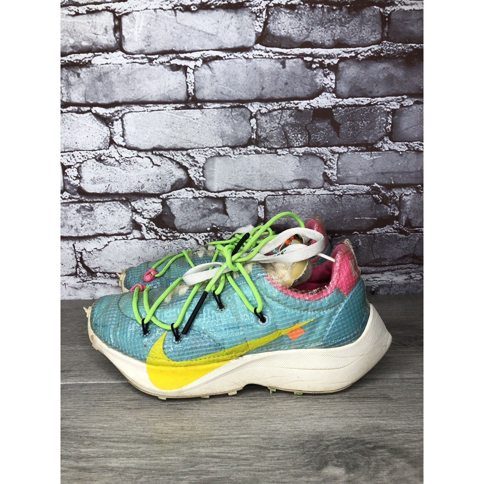 Nike Nike Off-White x Vapor Street Polarized Blue Lace Up Shoes W Size US 6.5 / IT 36.5 - 21 Thumbnail