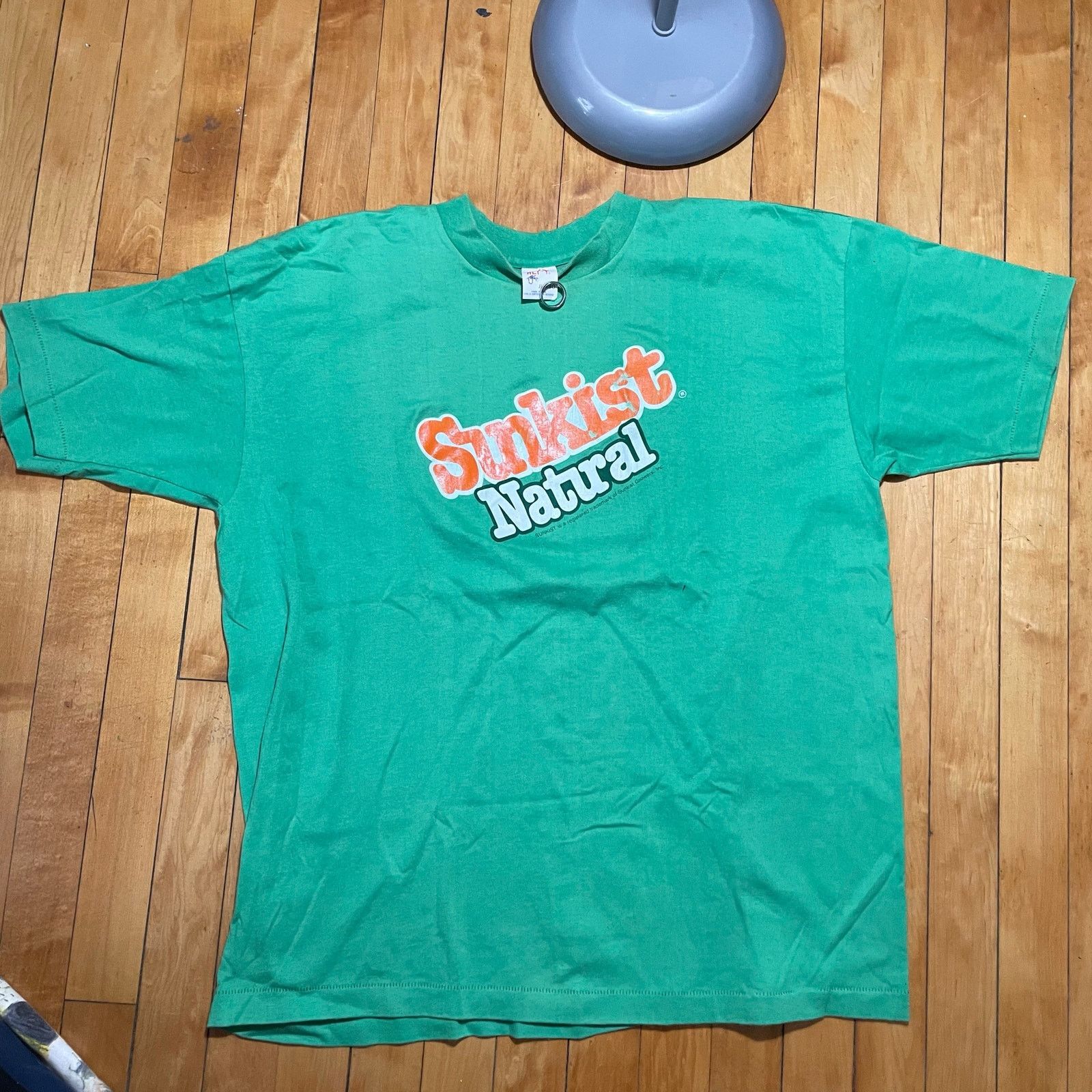 Vintage 70s Vintage Green Sunkist Shirt Mens L Drink Brand Promo Size US L / EU 52-54 / 3 - 1 Thumbnail