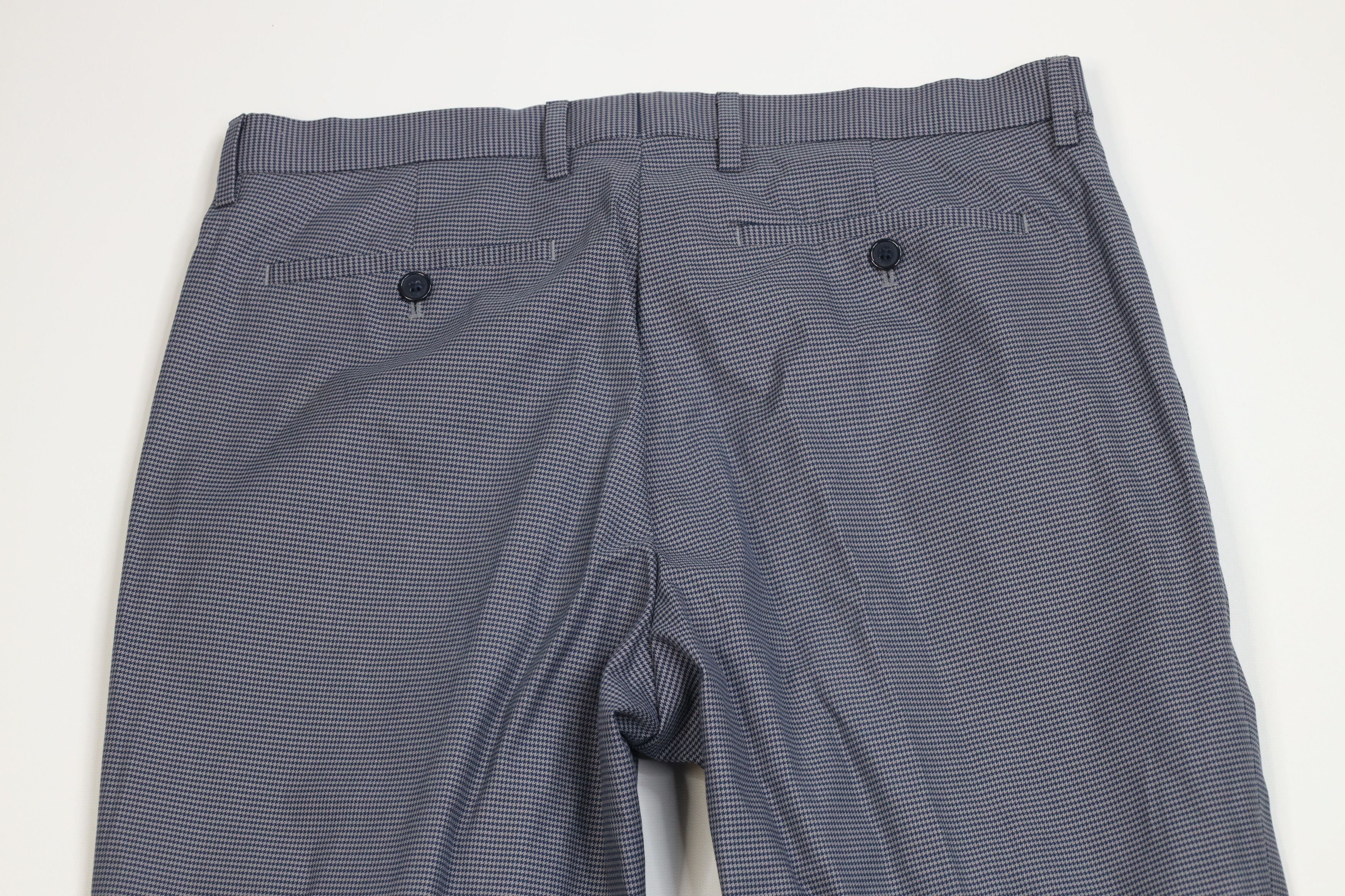 Banana Republic Banana Republic Fit Stretch Houndstooth Chino Pants Trousers Size US 32 / EU 48 - 8 Thumbnail