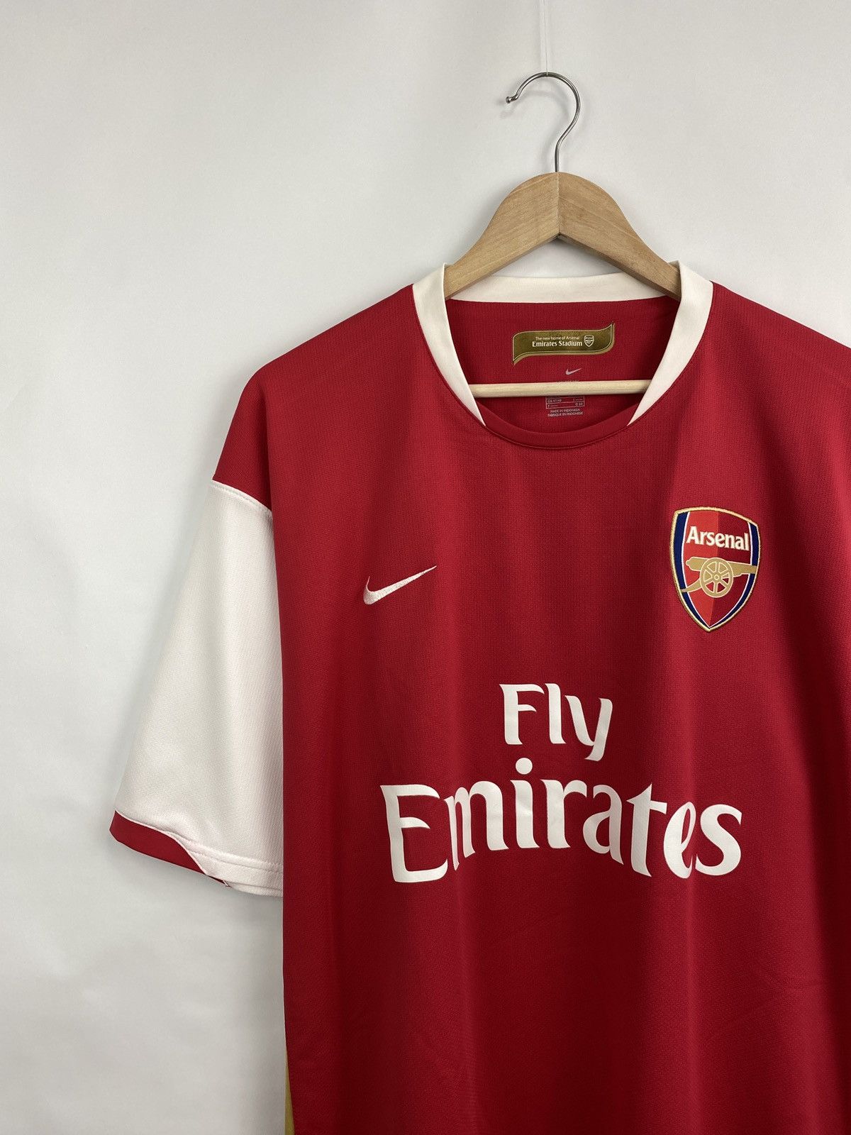 Nike 🏴󠁧󠁢󠁥󠁮󠁧󠁿 Nike Arsenal 2006 Jersey Soccer Football Shirt Rare Retro Size US XXL / EU 58 / 5 - 2 Thumbnail