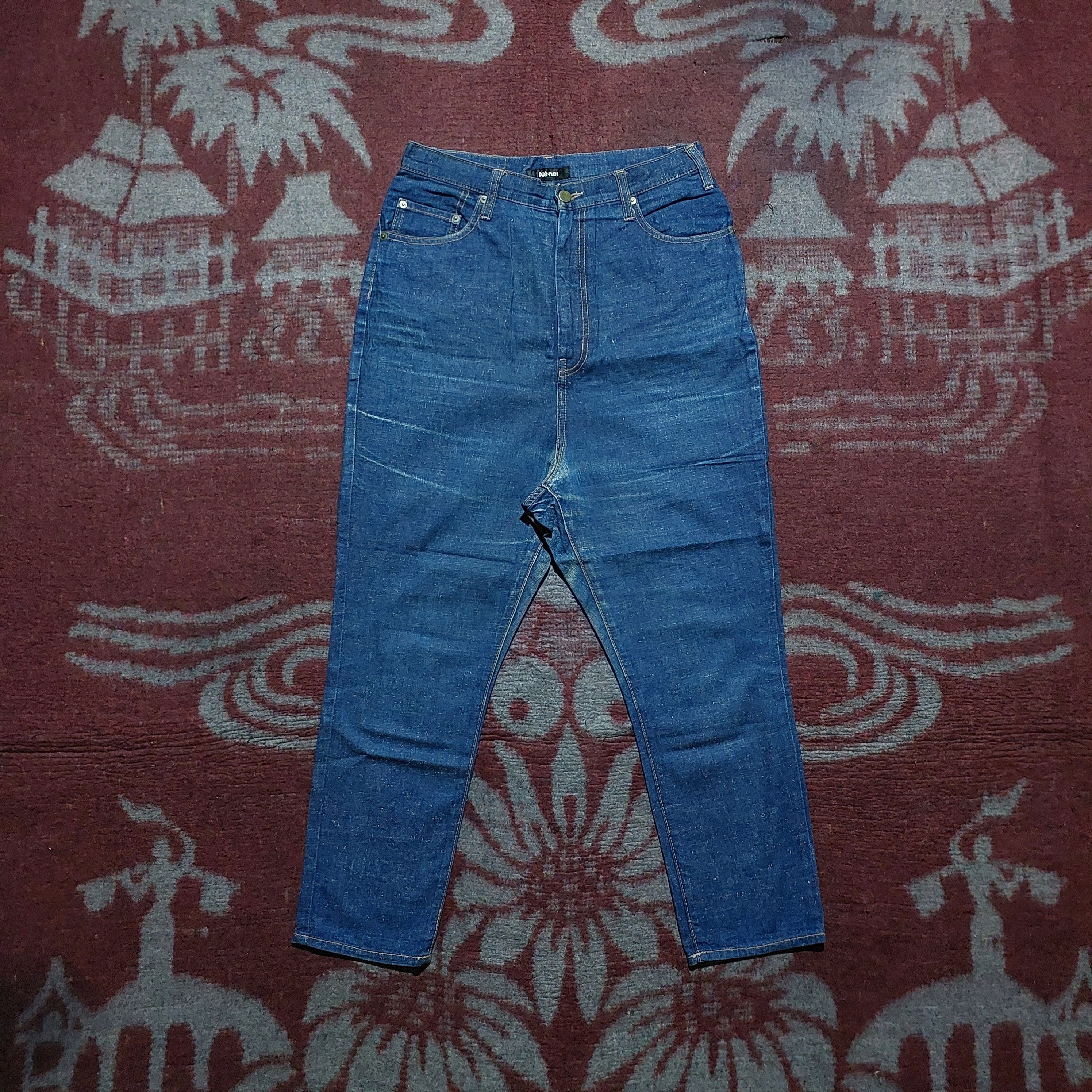 Issey Miyake Ne-Net dropcrotch Embroidery cat face pocket pants Size US 30 / EU 46 - 3 Thumbnail