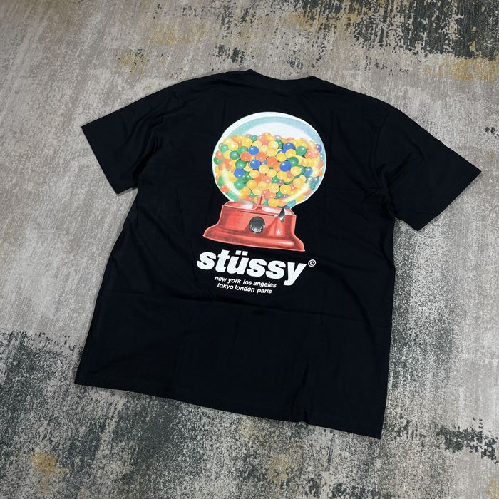 Stussy STUSSY “ GUMBALL “ TSHIRT BLACK // LARGE | Grailed