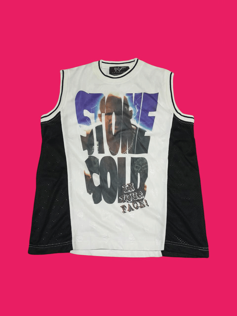 Vintage × WWE Vintage Stone Cold Jersey Size US S / EU 44-46 / 1 - 1 Thumbnail