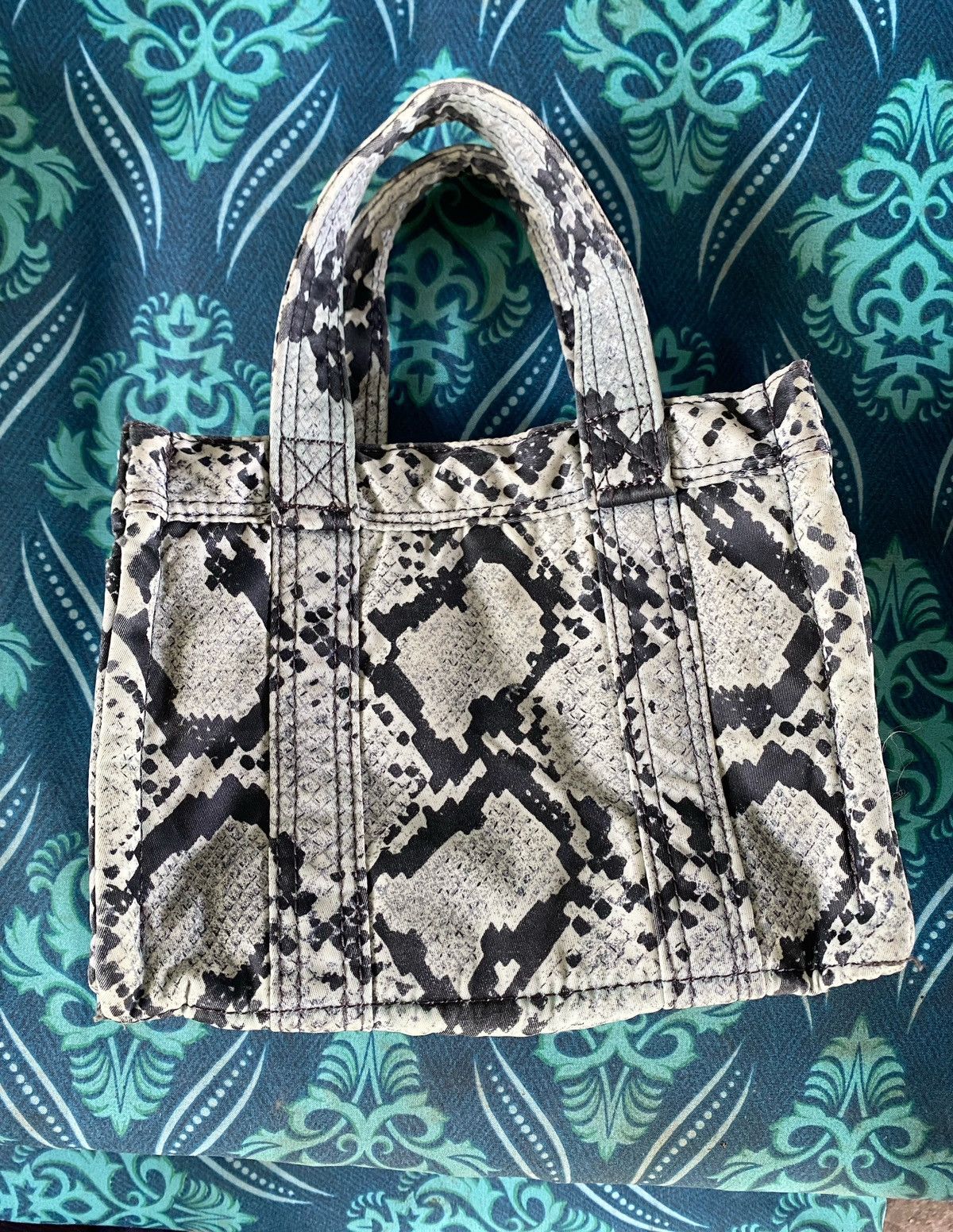 Head Porter × Porter Head Porter Snakeskin Pattern Tote Bag Size ONE SIZE - 12 Thumbnail