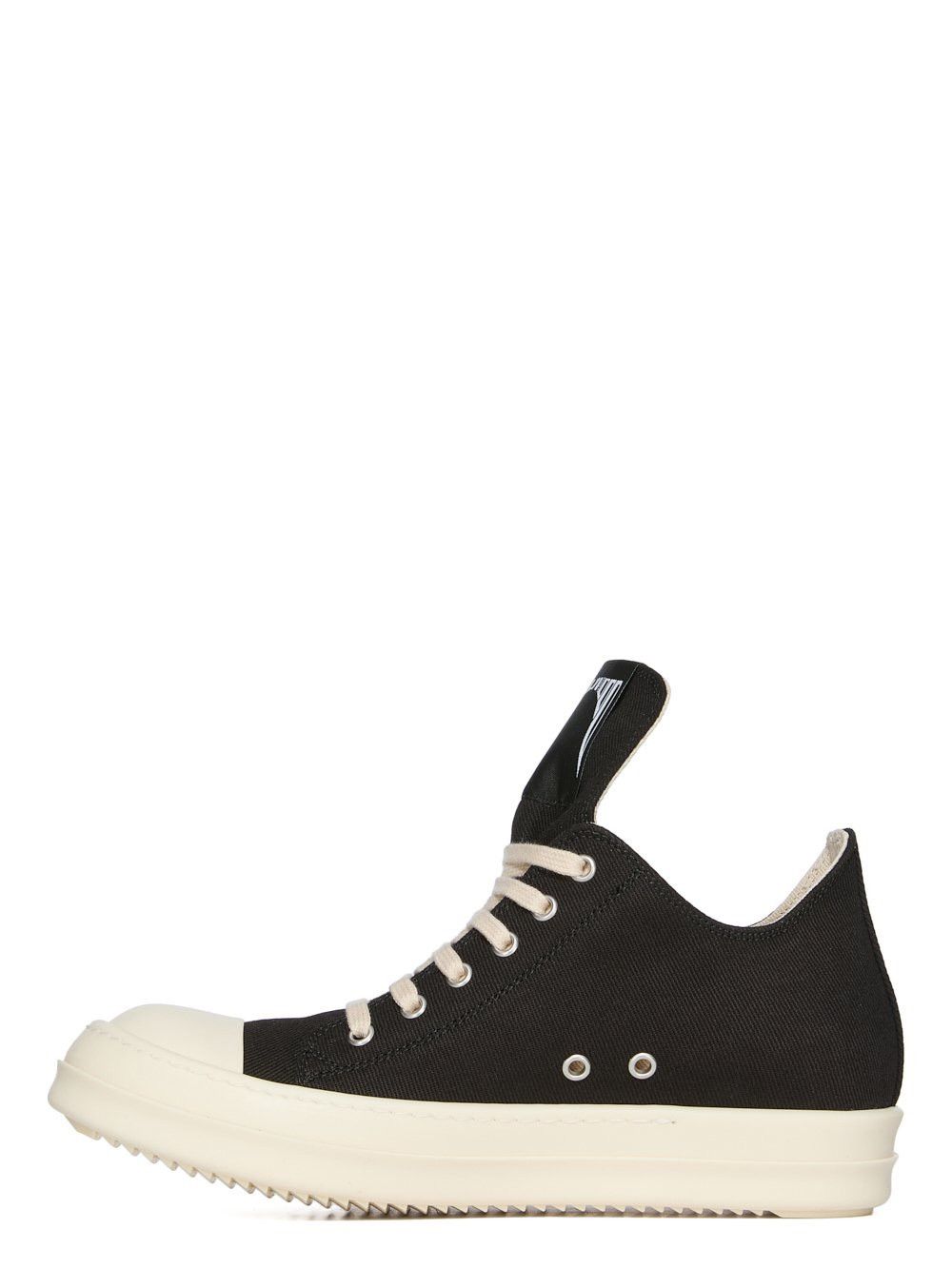 Rick Owens × Rick Owens Drkshdw × Vintage Rick Owens plimsolls Low Sneaks black Size US 9 / EU 42 - 3 Thumbnail
