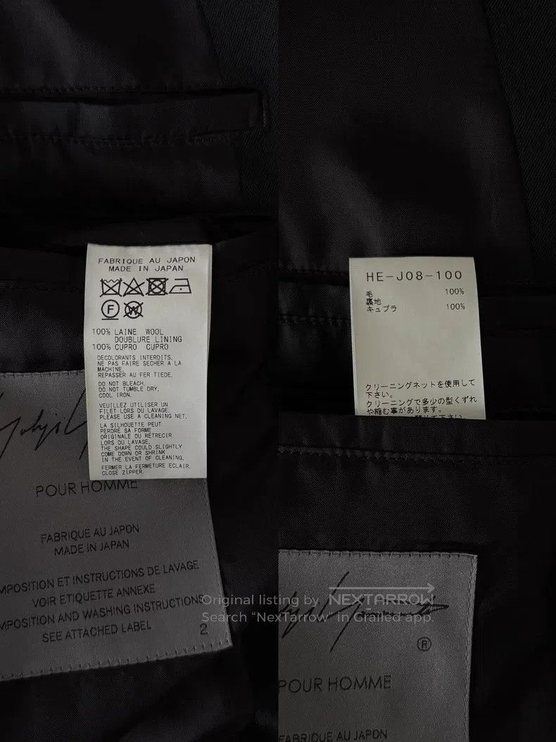 Yohji Yamamoto Yohji Yamamoto 22AW Show Suit Jacket Size US M / EU 48-50 / 2 - 7 Thumbnail