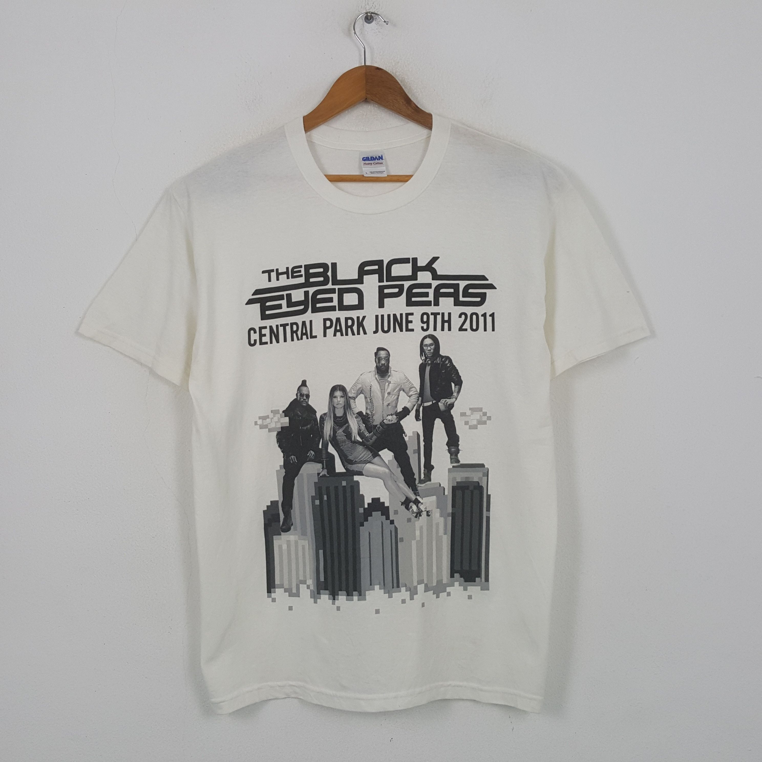 Band Tees Vintage They Black Eyed Peas US Group Singer T-shirt RR1 Size US L / EU 52-54 / 3 - 1 Thumbnail