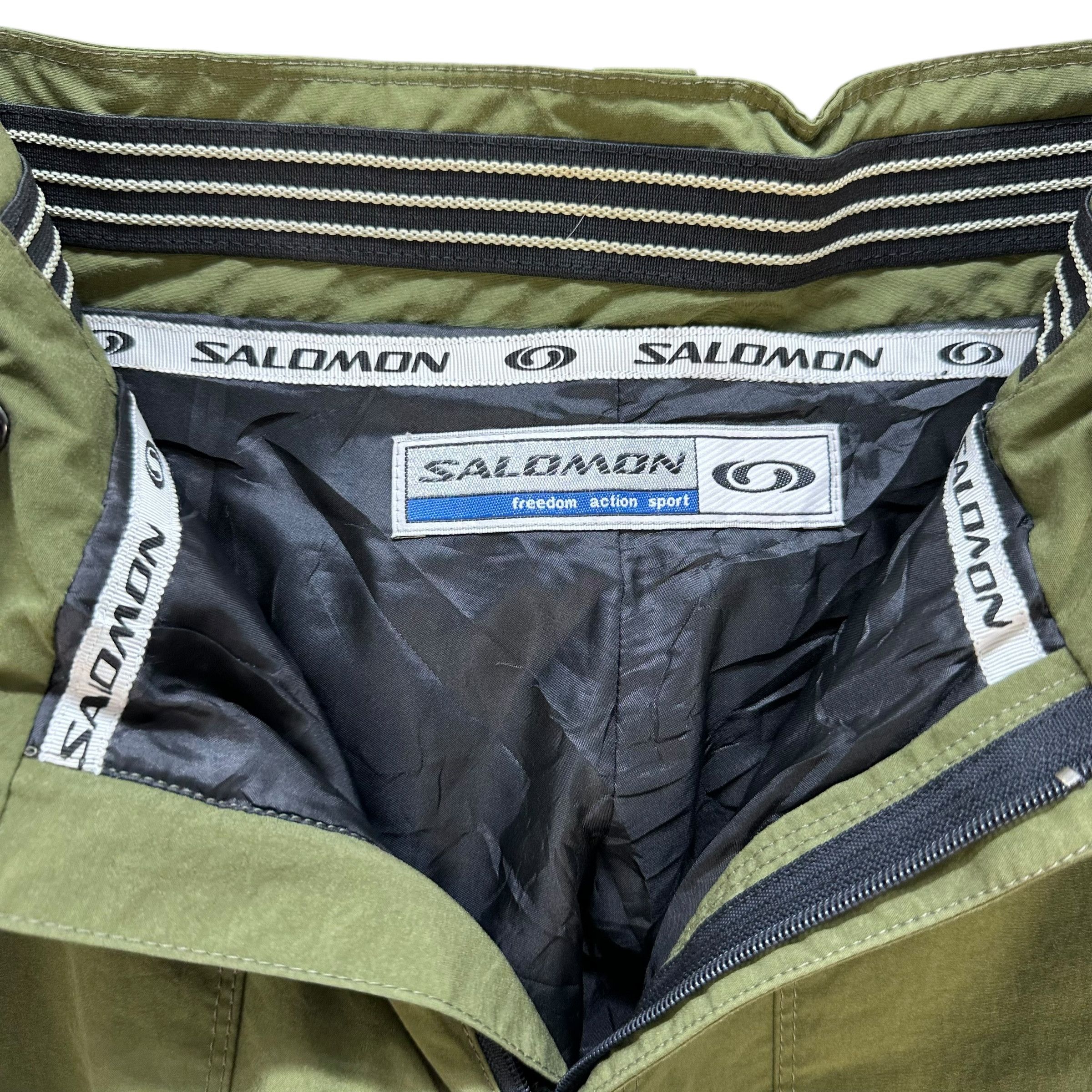 Salomon SALOMON Freedom Action Sport Green Snow Pant #A76-1821 Size US 29 - 11 Thumbnail