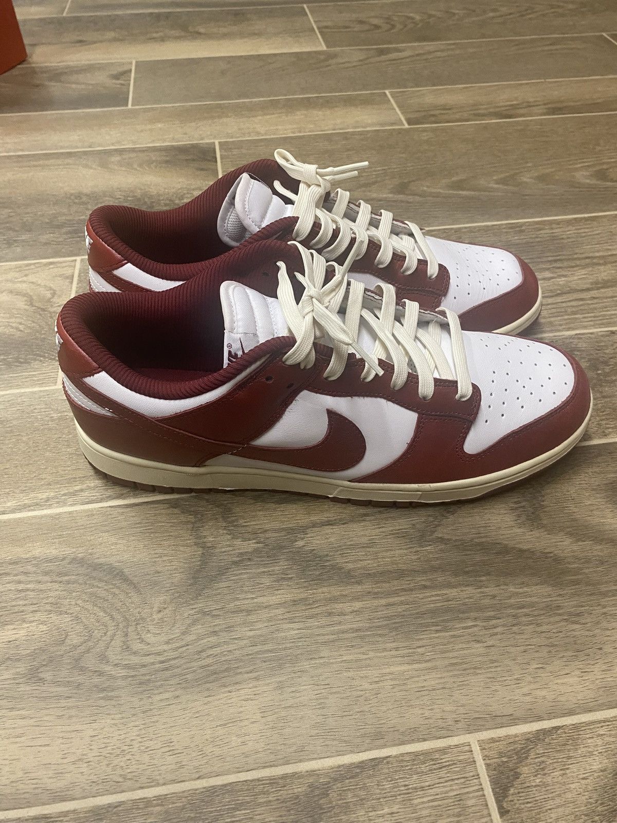 Nike Nike Dunk vintage red Size US 12 / EU 45 - 1 Thumbnail