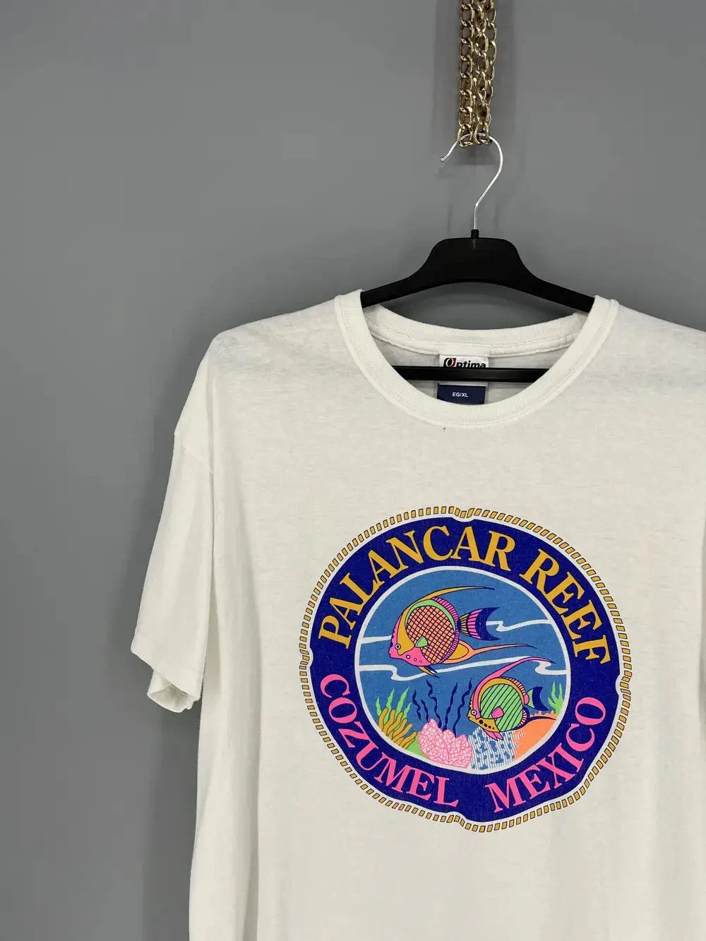 Other Vintage Cozumel Mexico Shirt 2XL White Palancar Reef Fish Size US XL / EU 56 / 4 - 4 Thumbnail