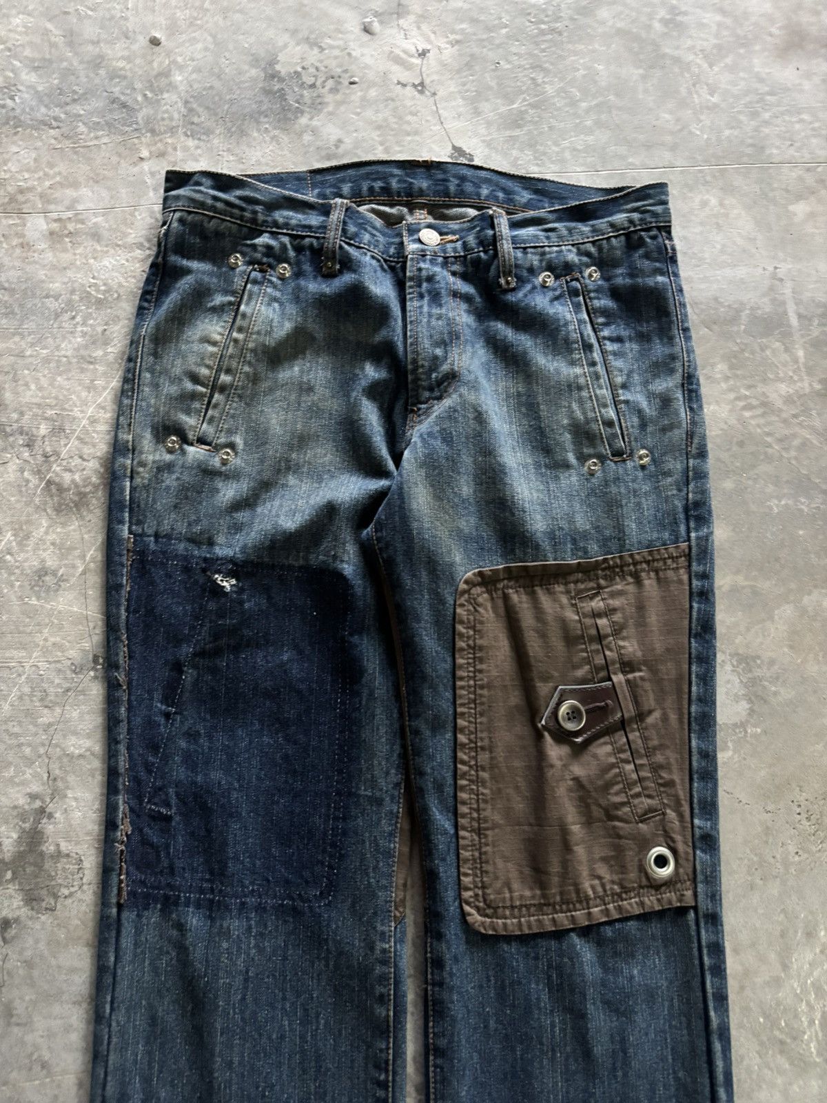 PPFM PPFM hybrid style cargo pocket tactical punk japanese grunge Size US 30 / EU 46 - 2 Thumbnail