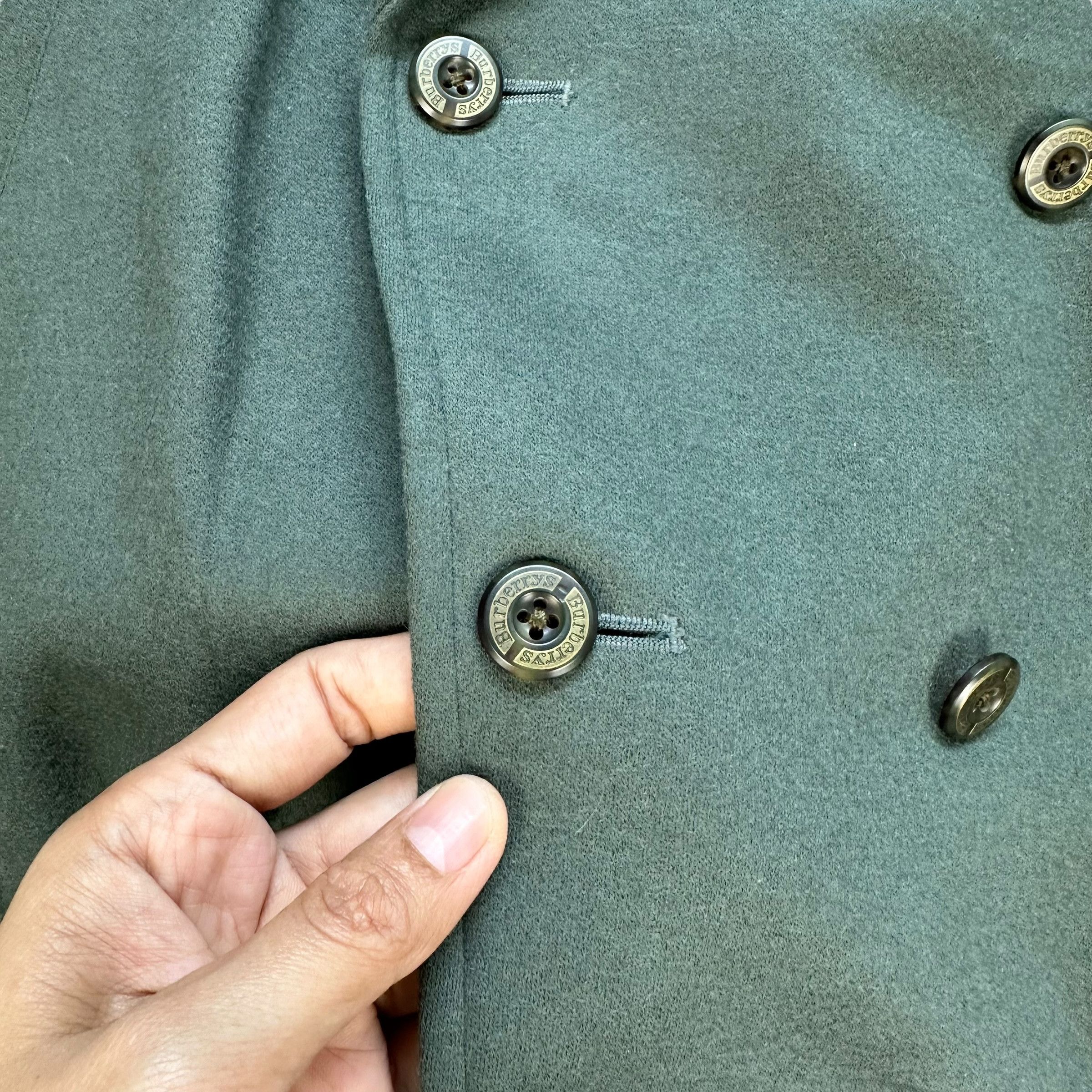 Burberry BURBERRYS Double Breasted Wool Jacket #A18-0424 Size US XL / EU 56 / 4 - 5 Thumbnail