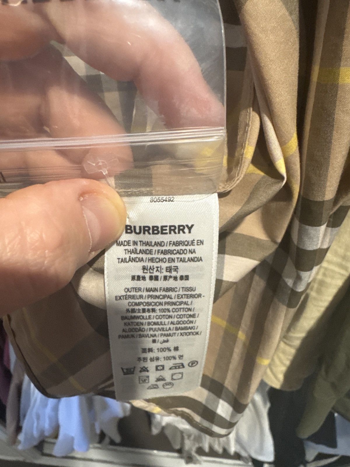 Burberry Burberry long sleeve shirt Size US M / EU 48-50 / 2 - 6 Thumbnail