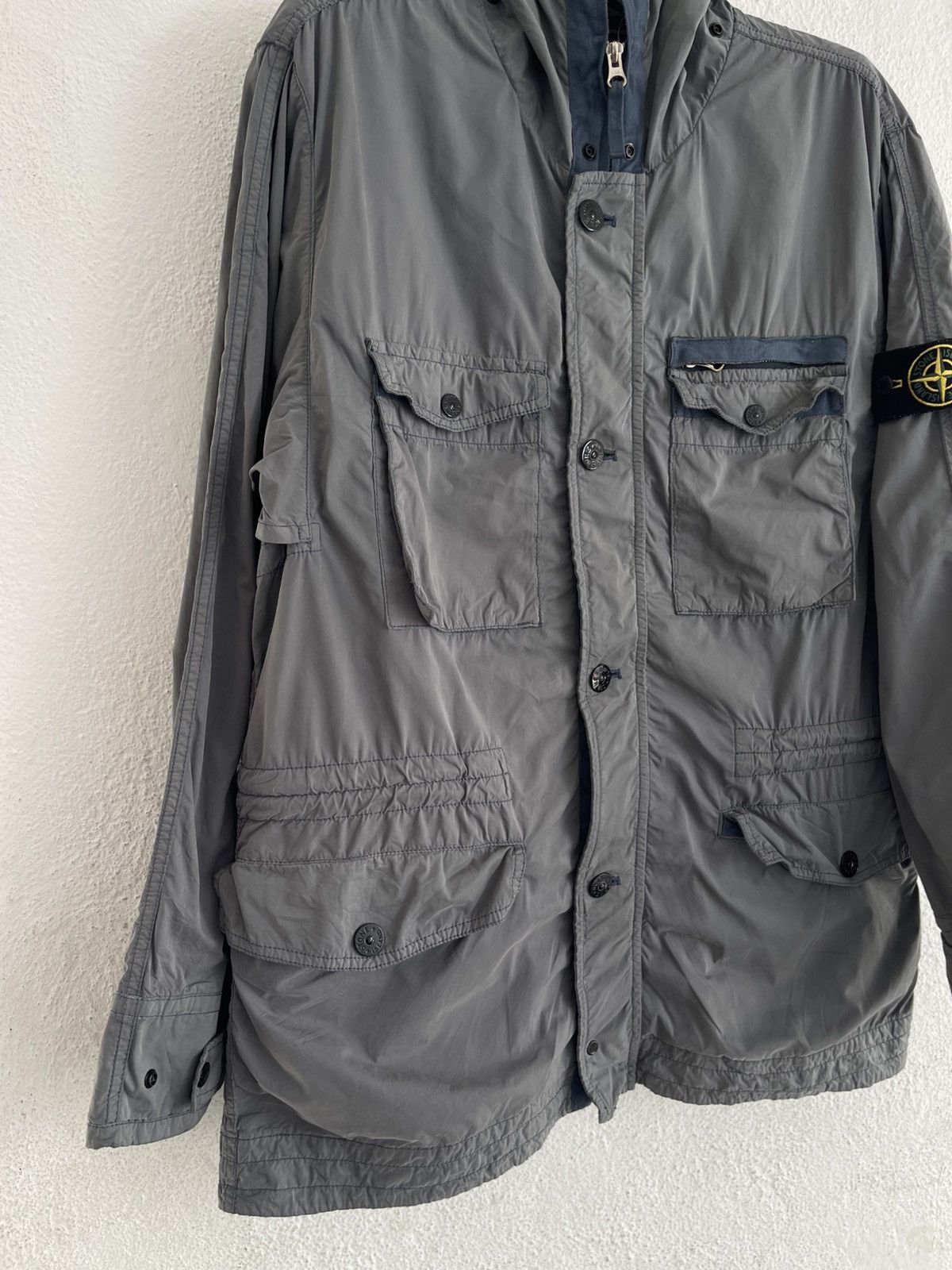 Stone Island Stone Island David Light-TC Multi Pocket Field Jacket Size US XL / EU 56 / 4 - 4 Thumbnail