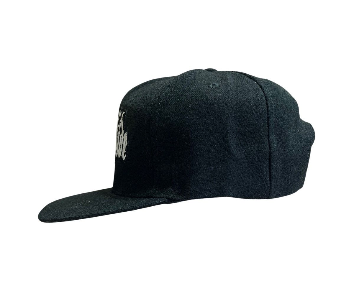 Vintage North Side Old English Snapback Hat Vintage Wool Blend Rap Size ONE SIZE - 3 Thumbnail