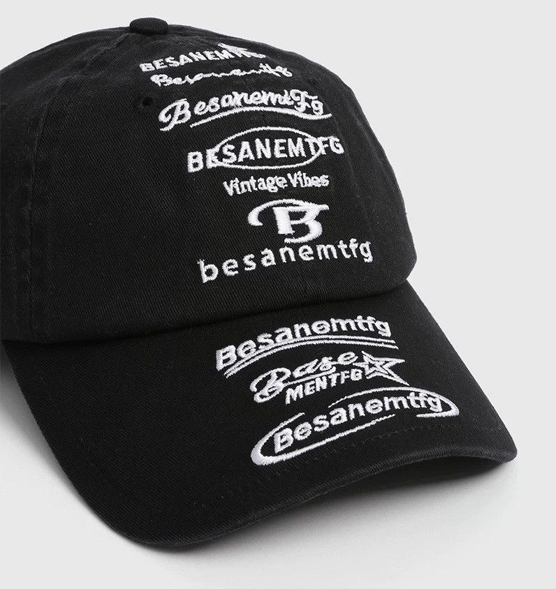 Japanese Brand Outdoor retro embroidered ball cap hat Size ONE SIZE - 2 Thumbnail