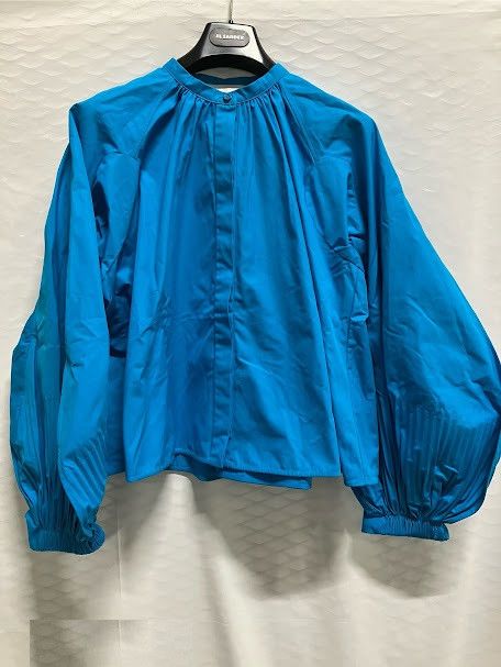 Jil Sander o1loc1c1124 Blouses in Blue Size S / US 4 / IT 40 - 1 Preview