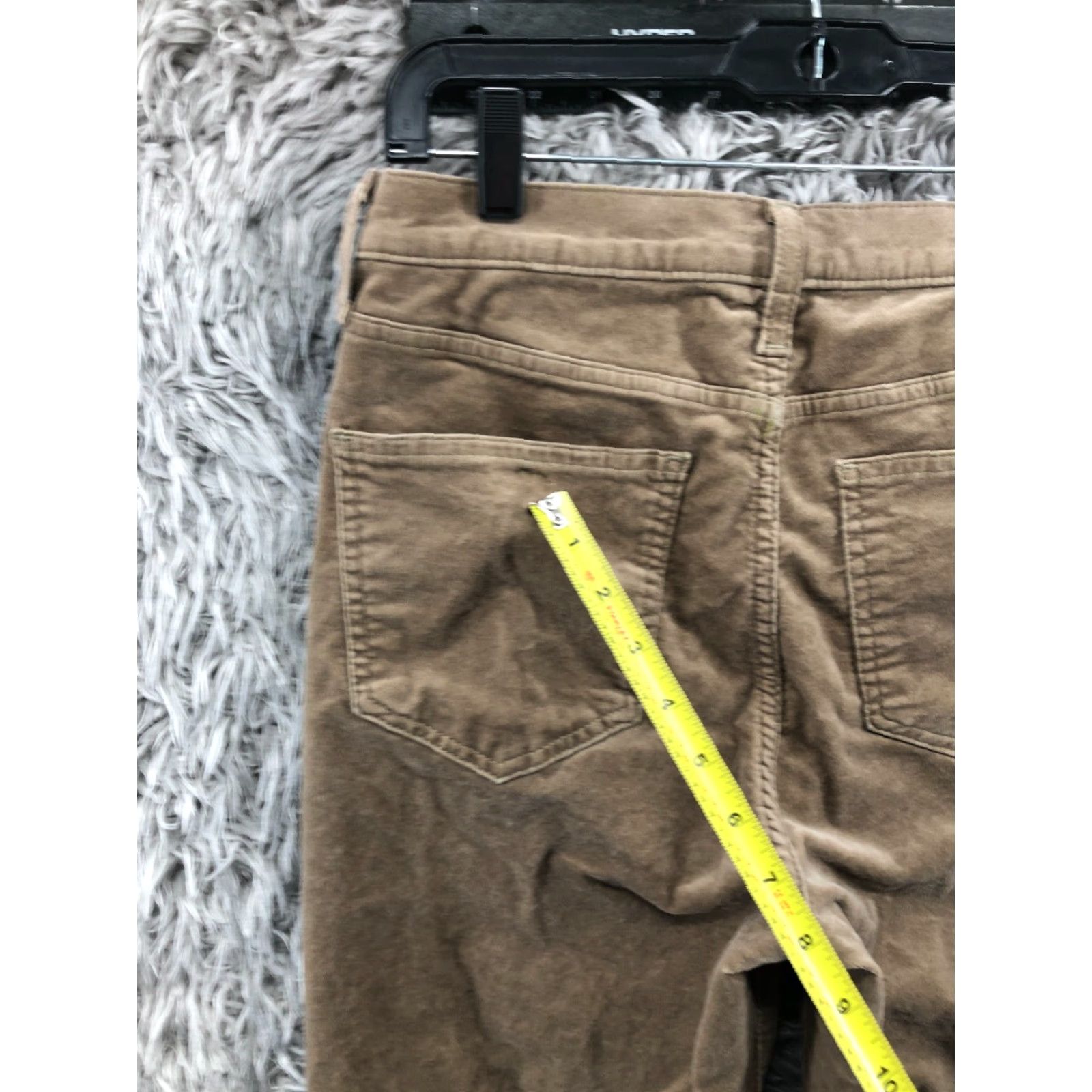 Gap VINTAGE Gap Slim High Rise Jeans Womens 8 Brown Beige - Gap 1969 5-Pocket Denim Straight Size 30" / US 8 / IT 44 - 7 Thumbnail