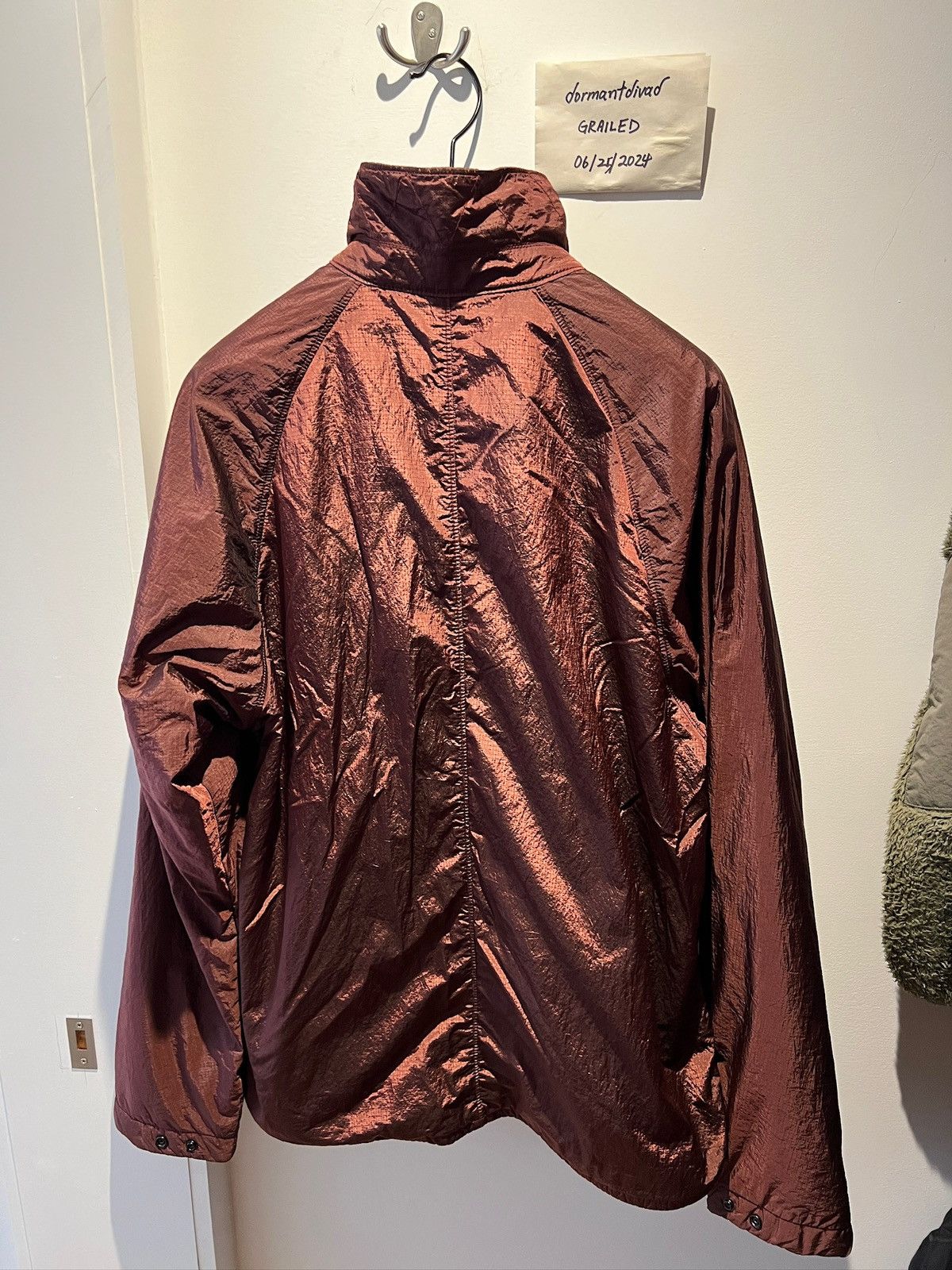 Stone Island Stone Island Nylon Metal Zip Jacket Maroon/Burgundy Size US L / EU 52-54 / 3 - 2 Thumbnail