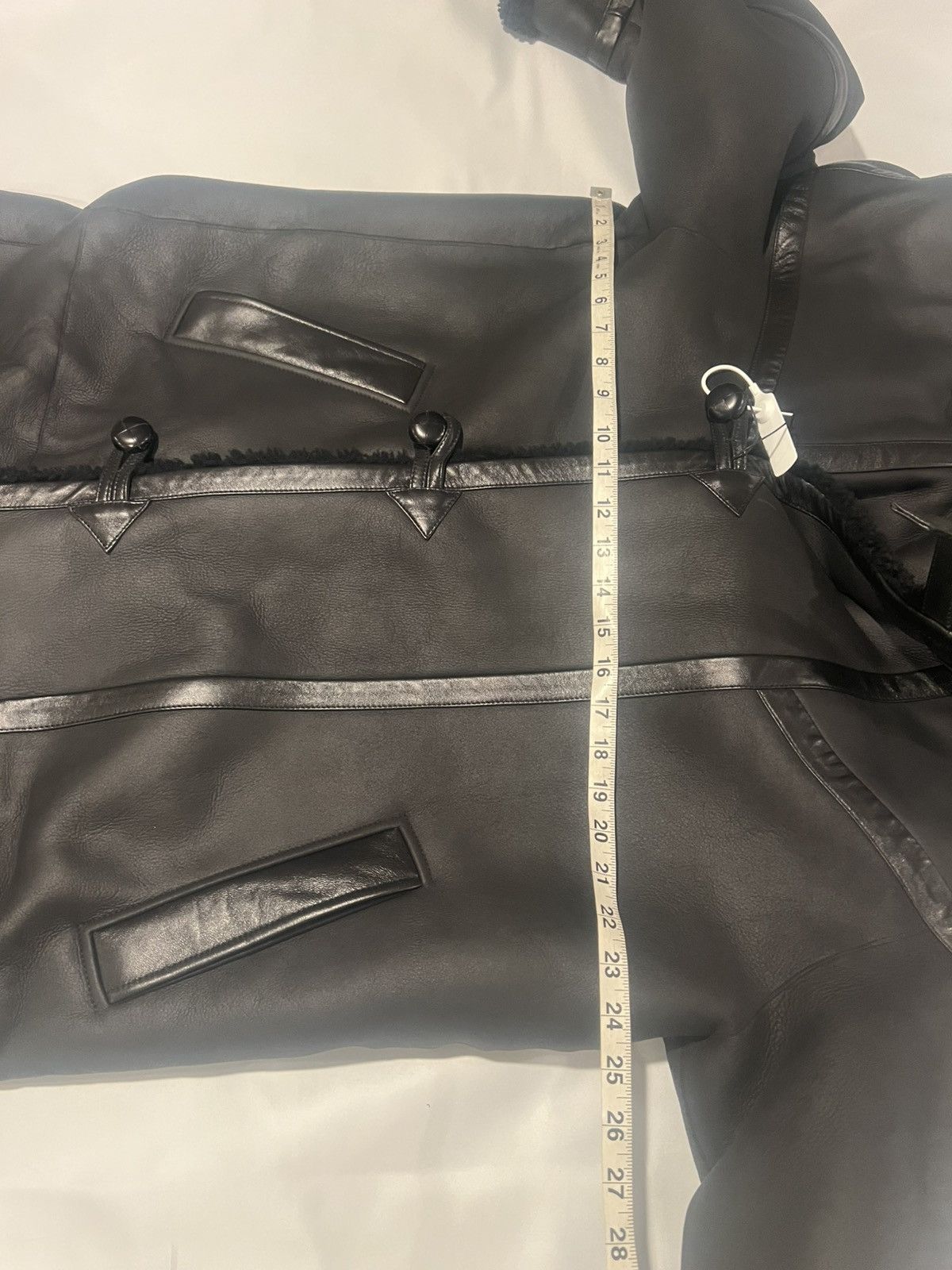 Saint Laurent Paris Saint Laurent men’s leather shearing coat. 44/S. $14000 Size US S / EU 44-46 / 1 - 7 Thumbnail