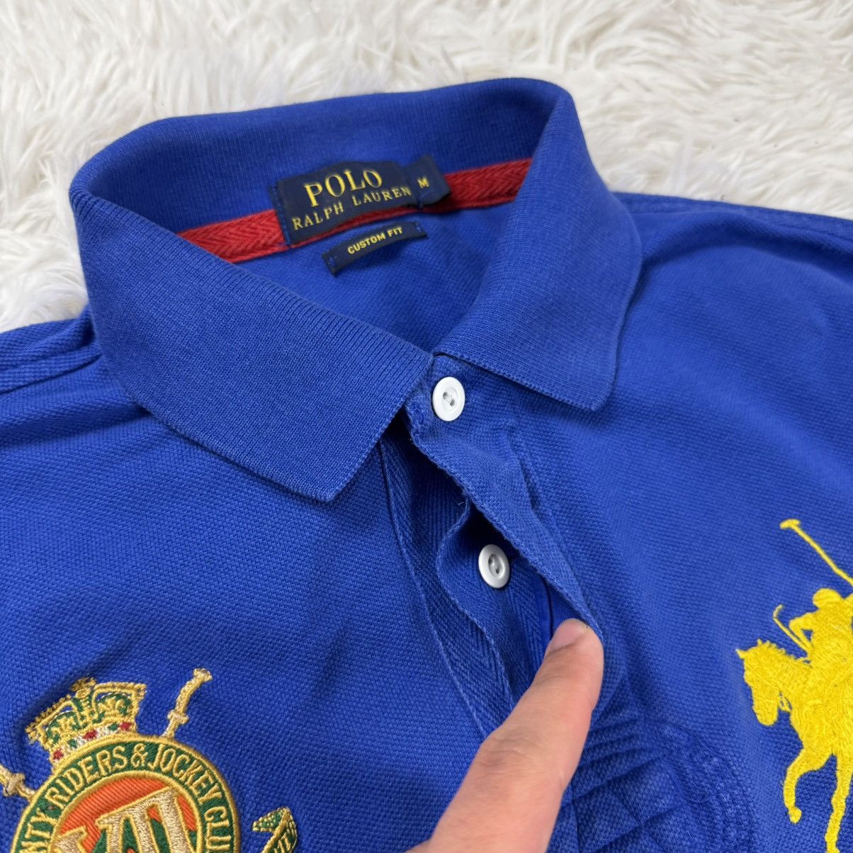 Ralph Lauren Polo Ralph Lauren Vintage Blue Sweatshirt M Old Regby Club Size US M / EU 48-50 / 2 - 8 Thumbnail