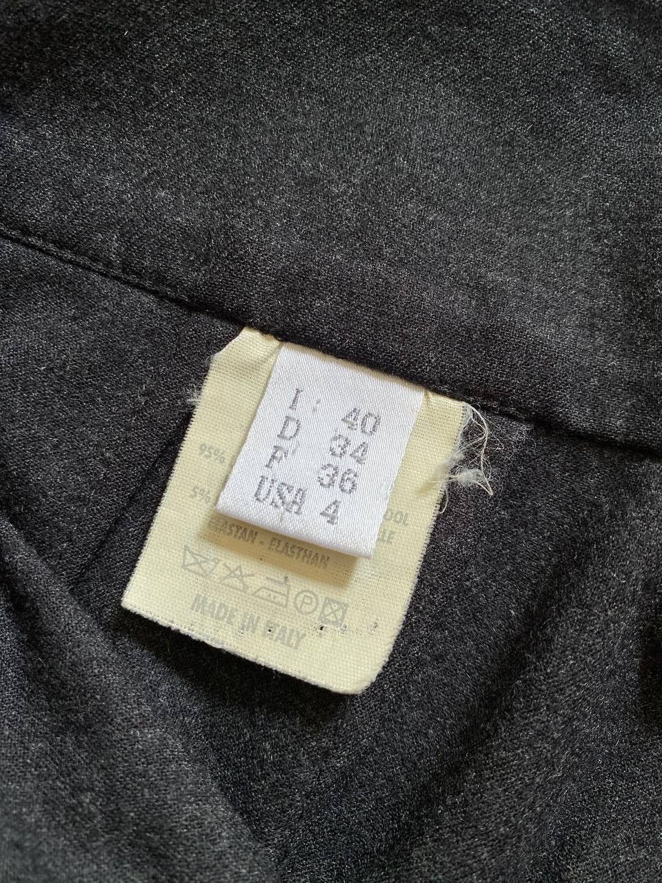 Brunello Cucinelli × Vintage VINTAGE BRUNELLO CUCINELLI GUNEX WOOL FLARED PANTS Size 27" / US 4 / IT 40 - 10 Thumbnail