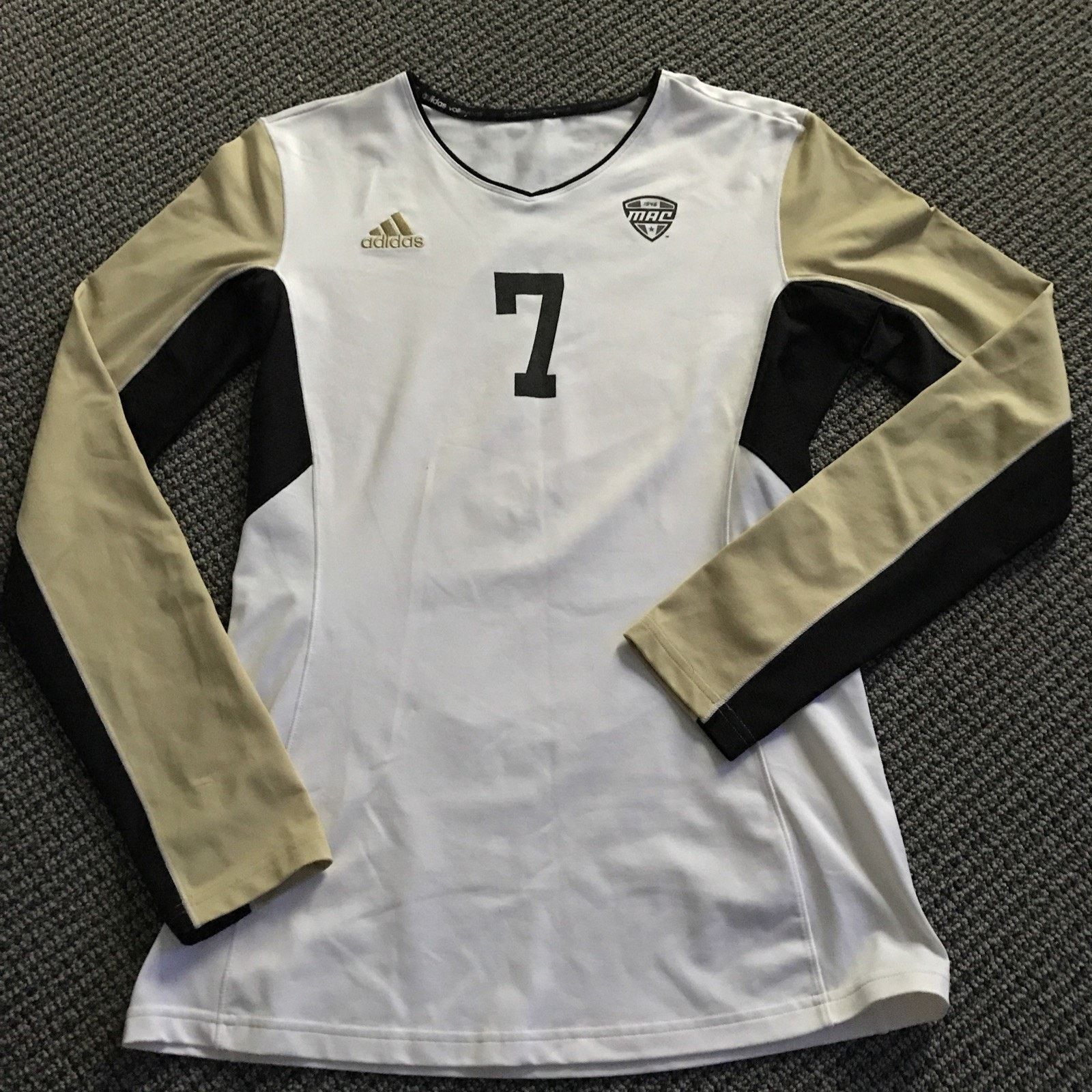 Adidas adidas W Michigan Broncos Womens Volleyball Jersey #7 Medium Size M / US 6-8 / IT 42-44 - 1 Thumbnail