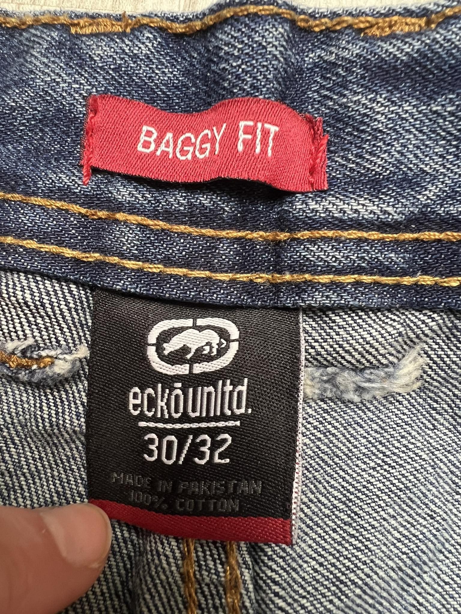 Ecko Unltd. Ecko Unltd. Fat Brown Baggy Denim pants 🔥💥 Size US 30 / EU 46 - 6 Thumbnail