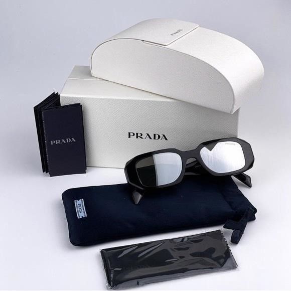 Prada Prada™ PR 17WS 1AB2B0 49 - Black Size ONE SIZE - 2 Thumbnail