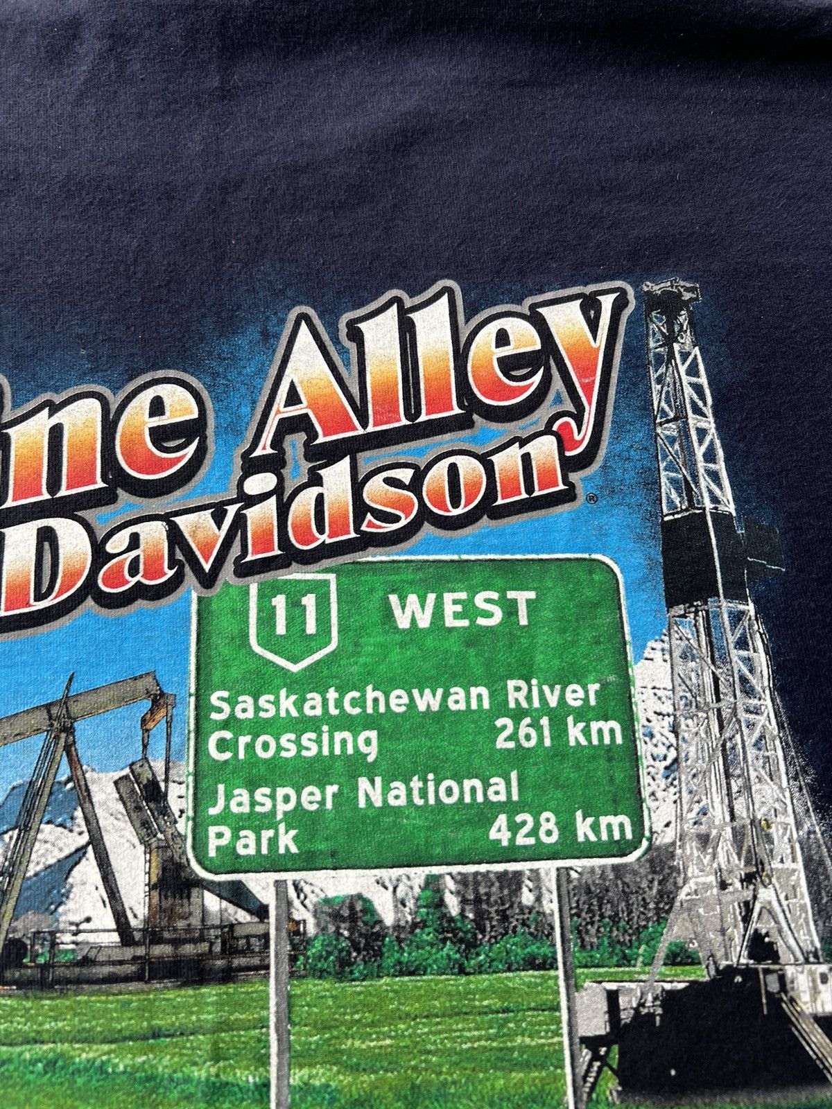 Harley Davidson Vintage 2014 Harley Davidson Joker Canada Long Sleeve Size US XXL / EU 58 / 5 - 18 Thumbnail