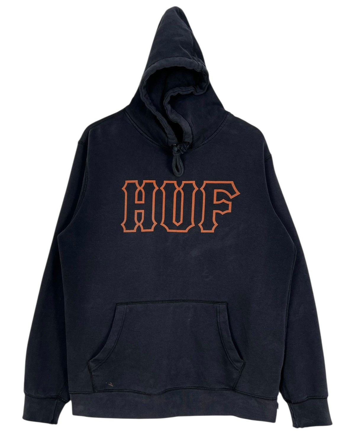 Huf Distressed HUF Hoodie Size US M / EU 48-50 / 2 - 1 Thumbnail