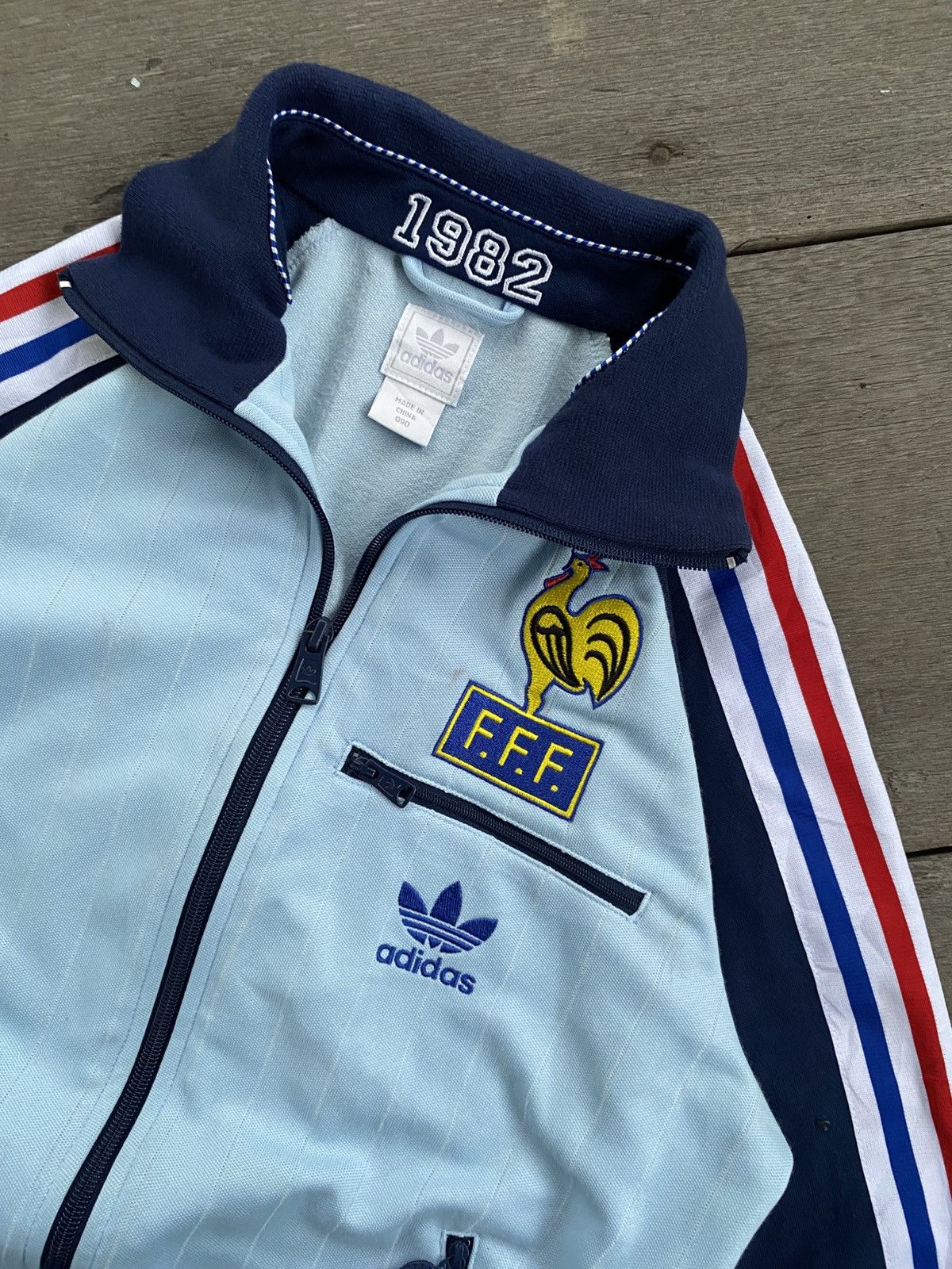 Adidas Tracktop adidas france 1982 Size US M / EU 48-50 / 2 - 3 Thumbnail