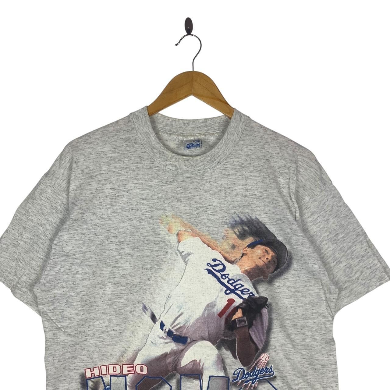 Vintage Vintage 1995 MLB HIDEO NOMO LA Los Angeles Dodgers Tee Size US L / EU 52-54 / 3 - 2 Thumbnail
