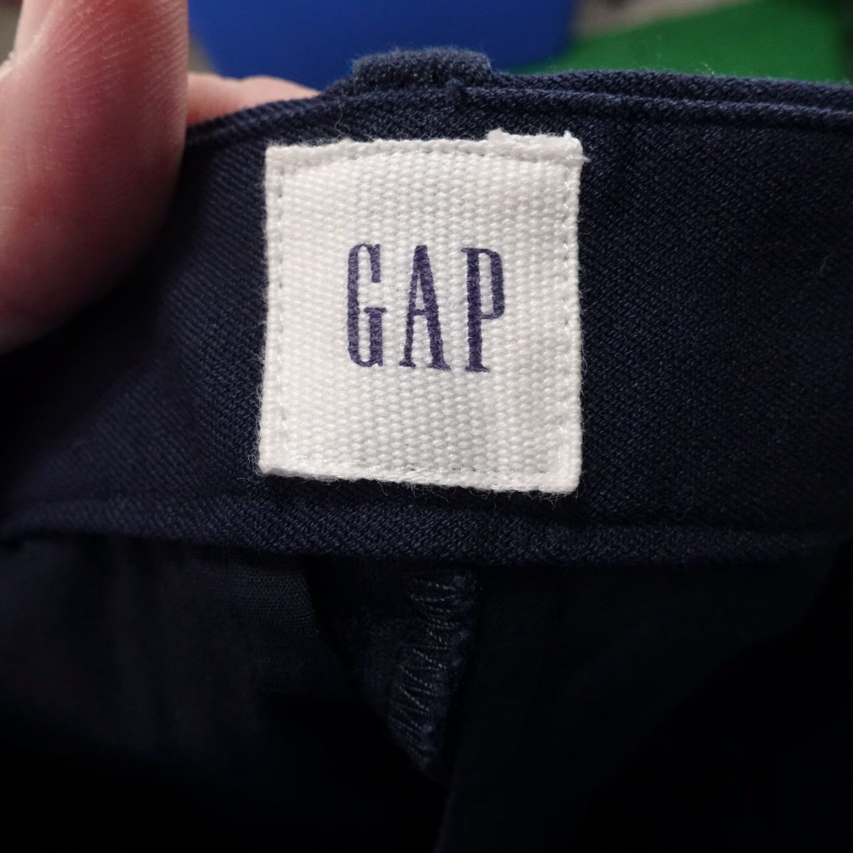 Gap Vintage Gap Skinny Ankle Pants Women’s Blue Chino Regular Fit Size 0 Inseam 26" Size 25" / US 0 / IT 36 - 6 Thumbnail