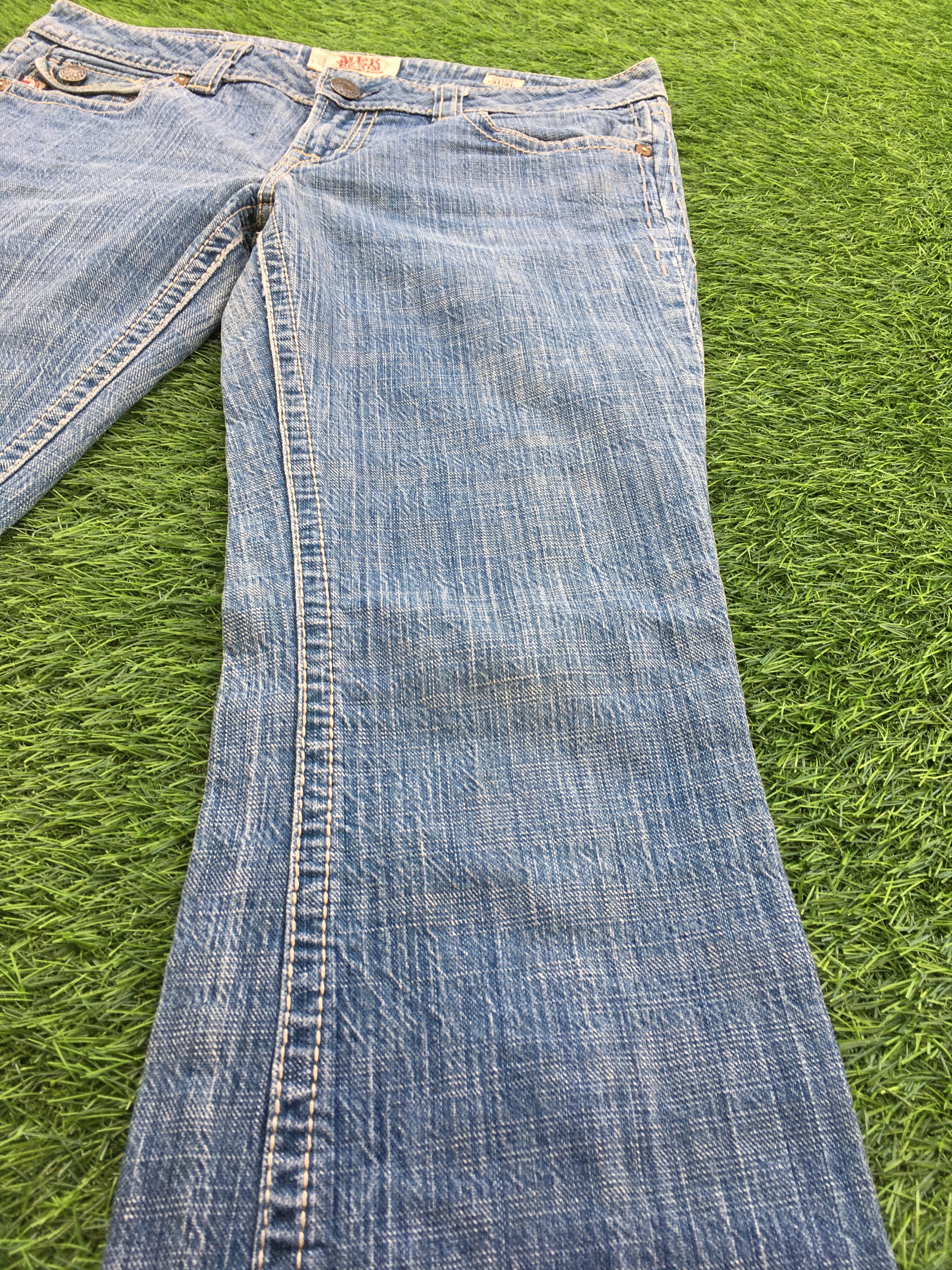 Japanese Brand Chicago Bootcut Jeans D-1006 Size 31" - 7 Thumbnail