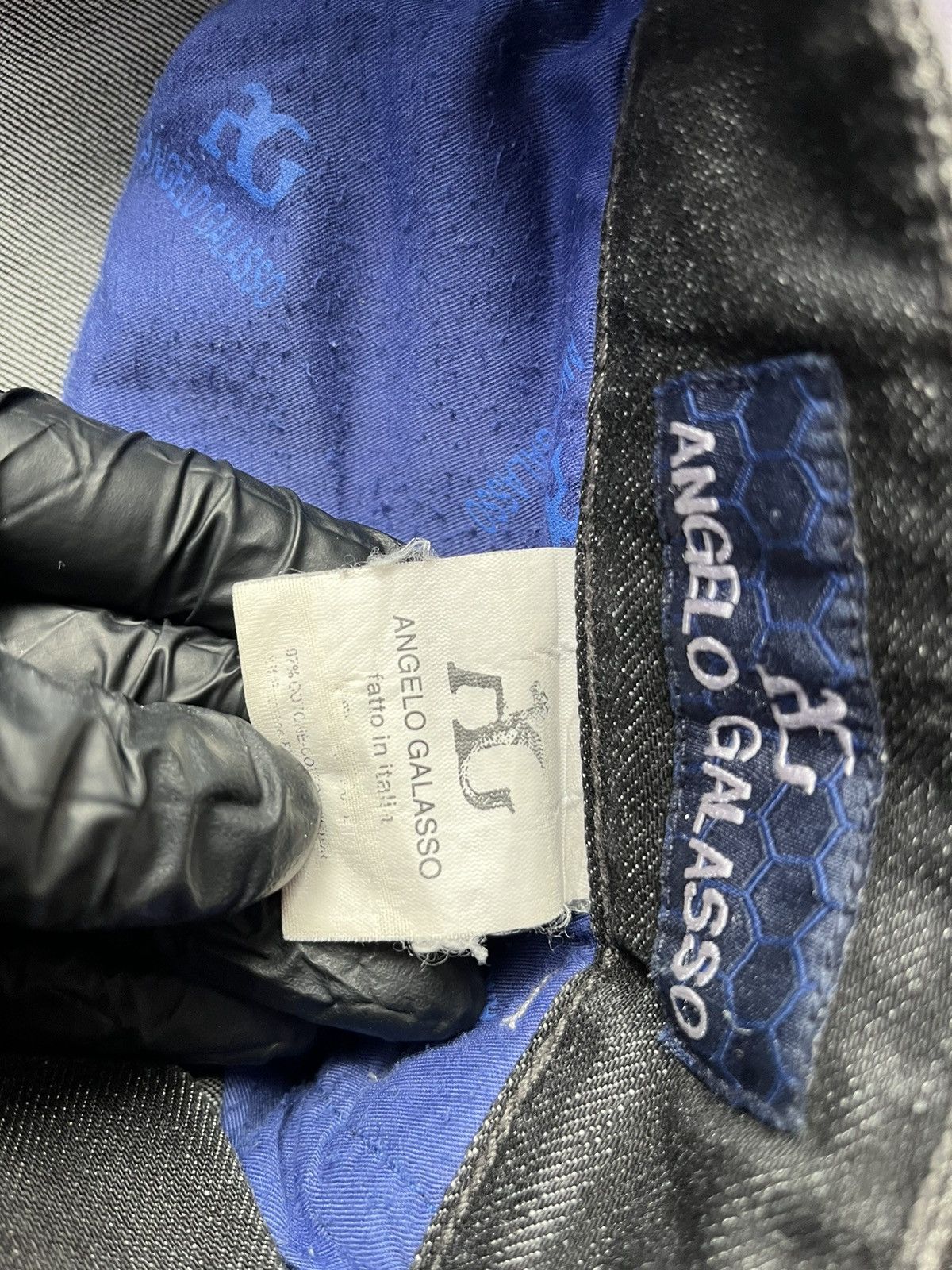 Angelo Galasso Angelo Galasso Italy black jeans Size US 31 - 8 Thumbnail